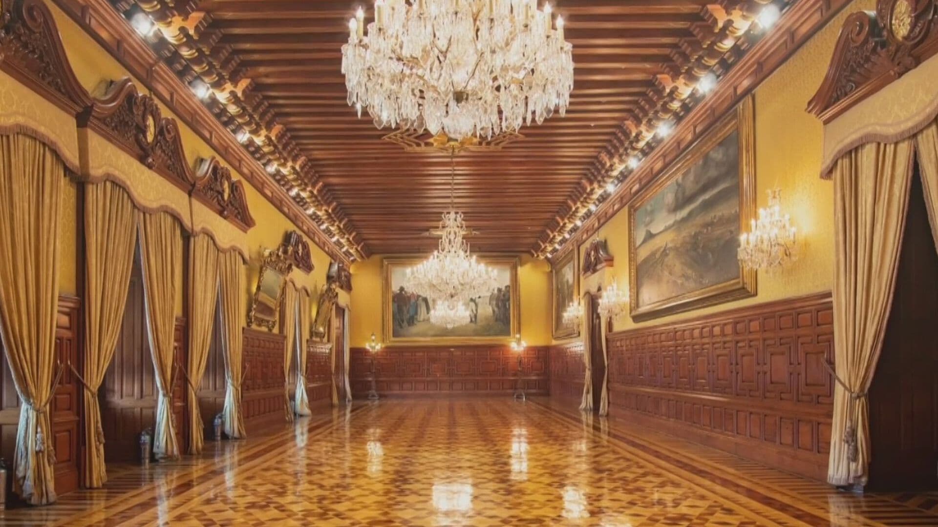 Claudia Sheinbaum Se Prepara en Palacio Nacional para El Grito