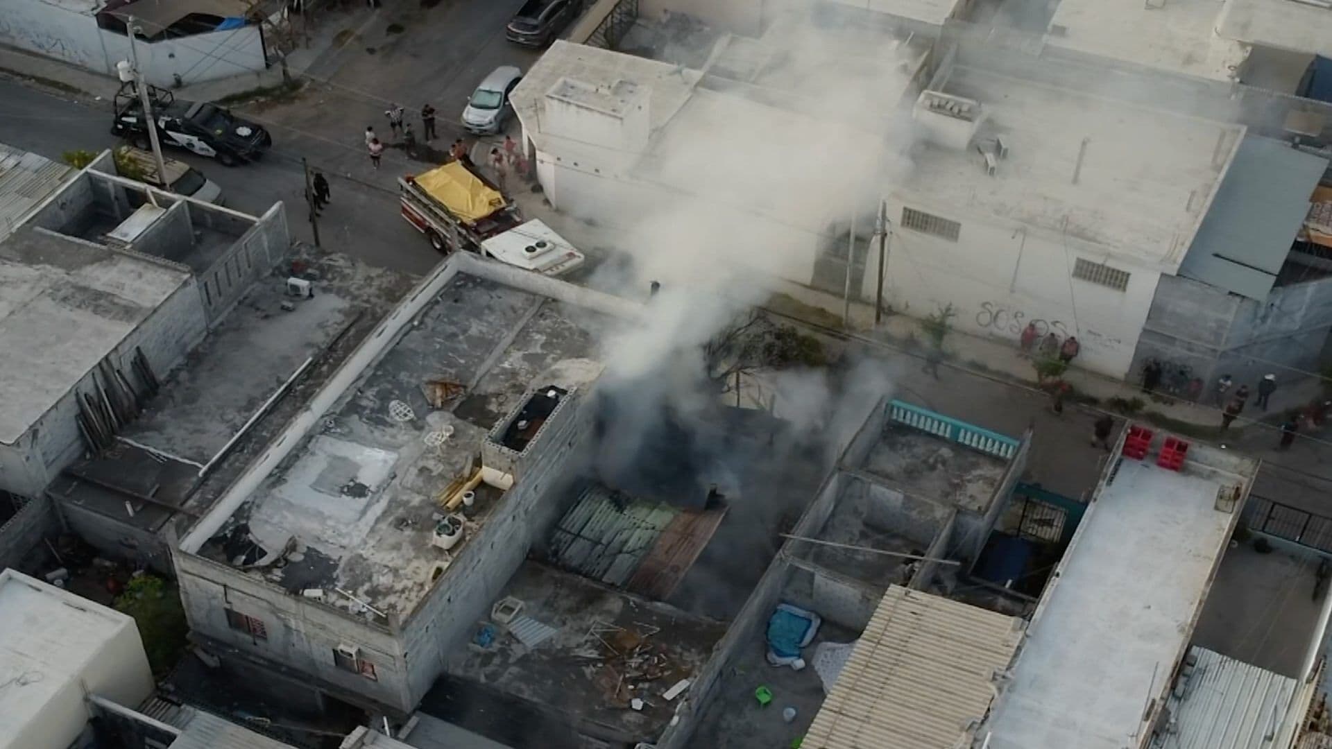 Se Incendia Casa Abandonada en Colonia La Alianza en Monterrey