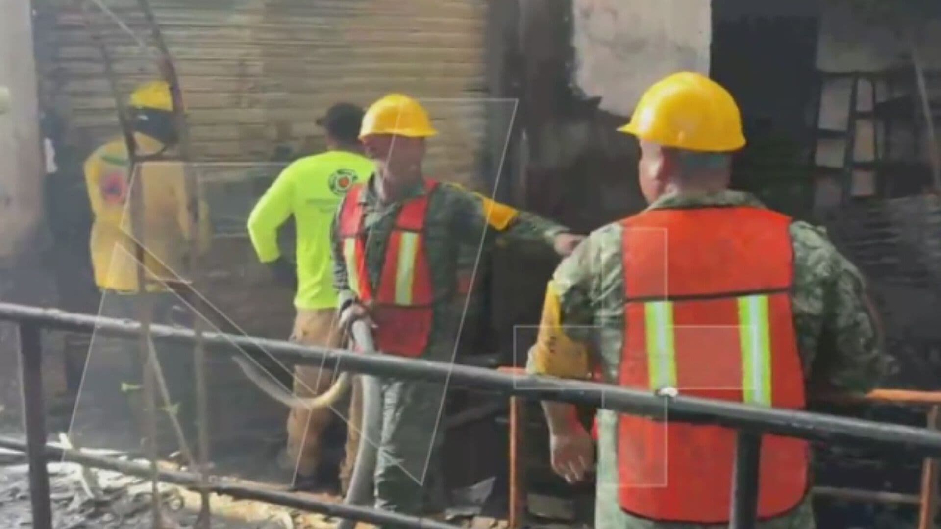 Incendio Consume 90 Locales de Mercado Central de Acapulco