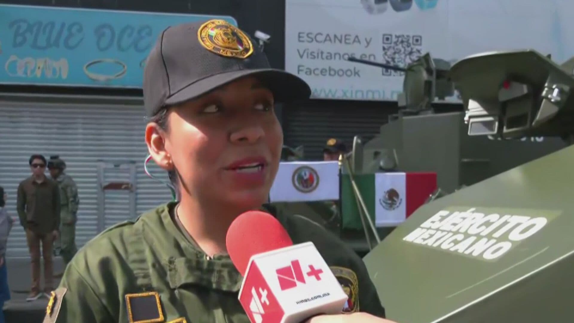 'Es Simbólico Representar a las Mujeres': Agrupamiento Blindado se Prepara para Desfile