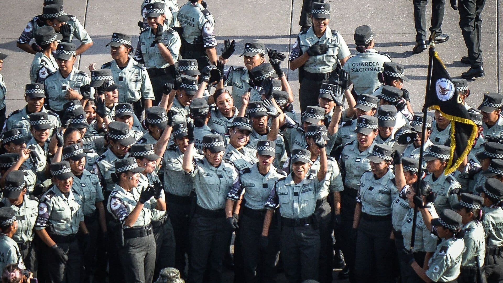 Contingente de la Guardia Nacional Participa en el Desfile Militar 2026