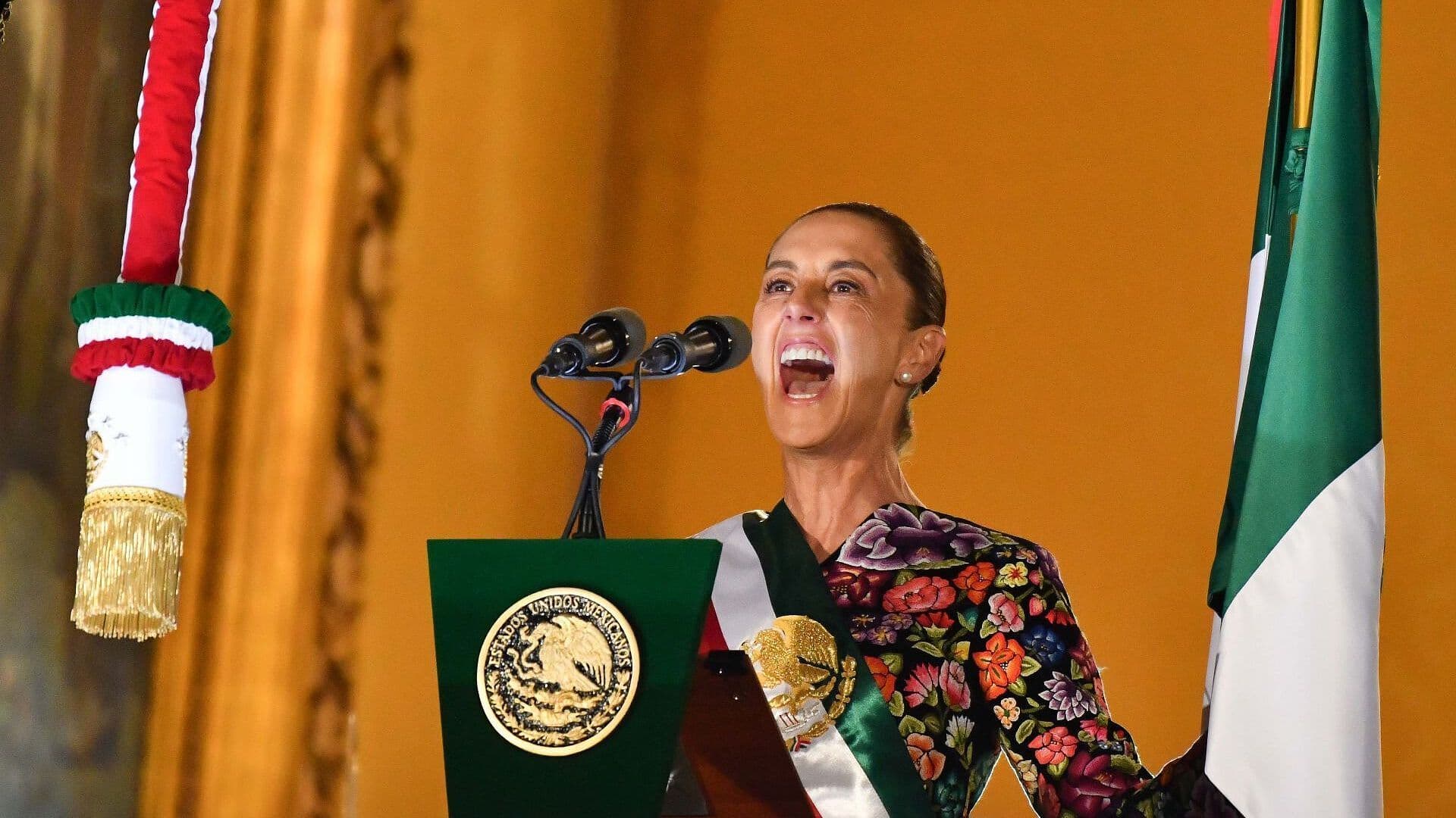 Sheinbaum Dio su Segundo Grito de Independencia como Presidenta de la República