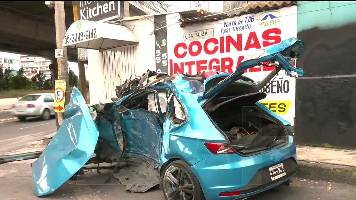 Accidente en Periférico Sur, CDMX, Deja Dos Muertos