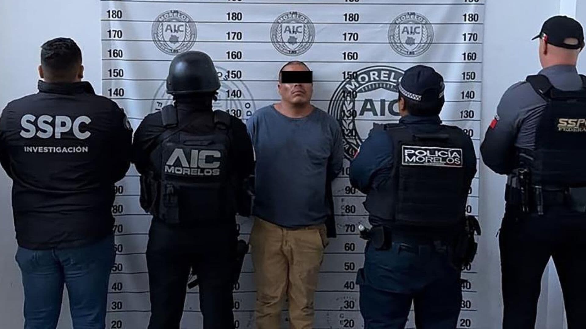 Video: Así Fue la Detención del Presunto Feminicida de Claudia Tacoronte