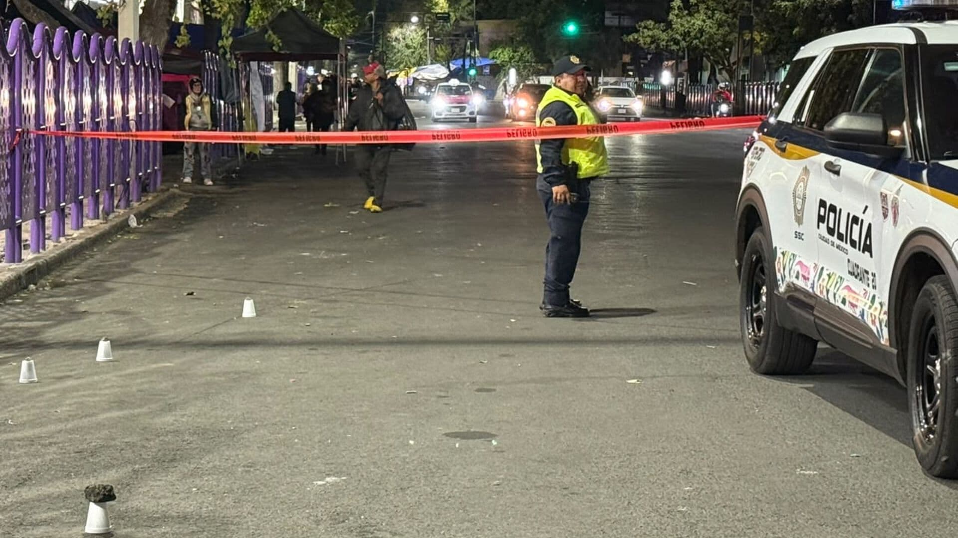 Balacera Deja un Lesionado en la Colonia Centro en CDMX