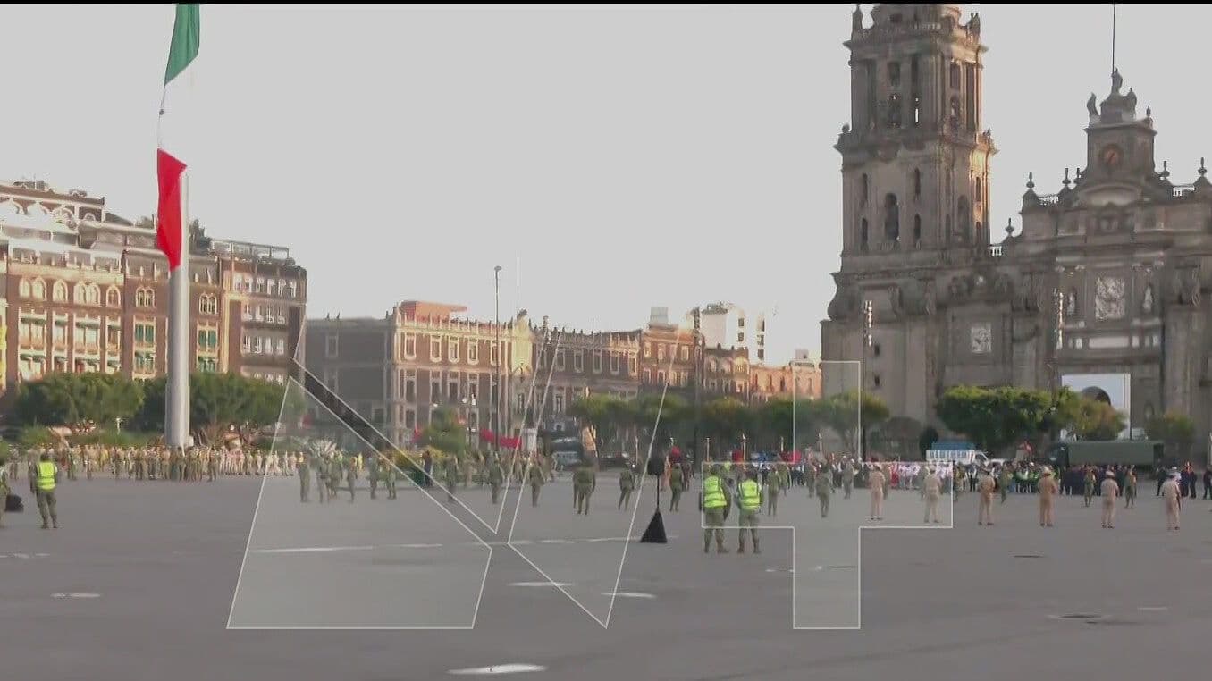 Ensayos en el Zócalo de CDMX por Segundo Simulacro Nacional 2026