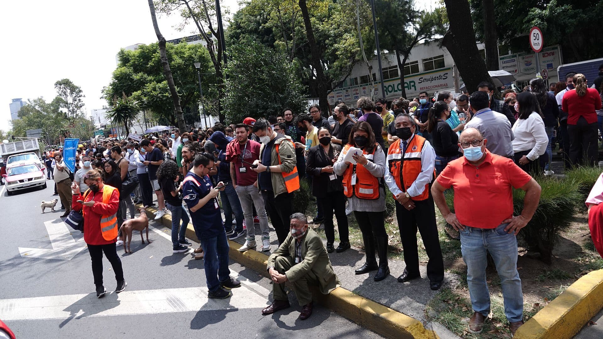 Realizan Ejercicio Previo al Segundo Simulacro Nacional 2026 en la Cuauhtémoc