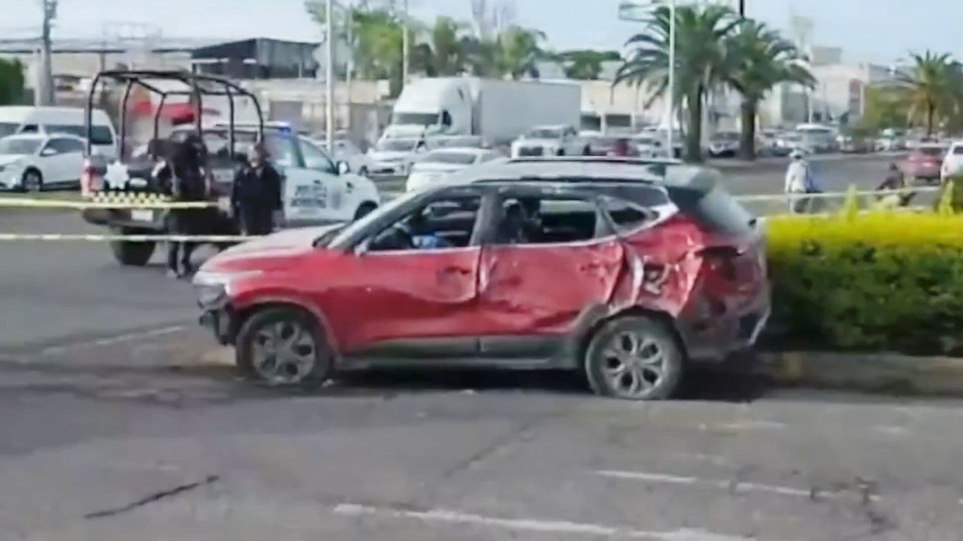 Asesinan a Conductor en Bulevar Solidaridad en Irapuato Guanajuato
