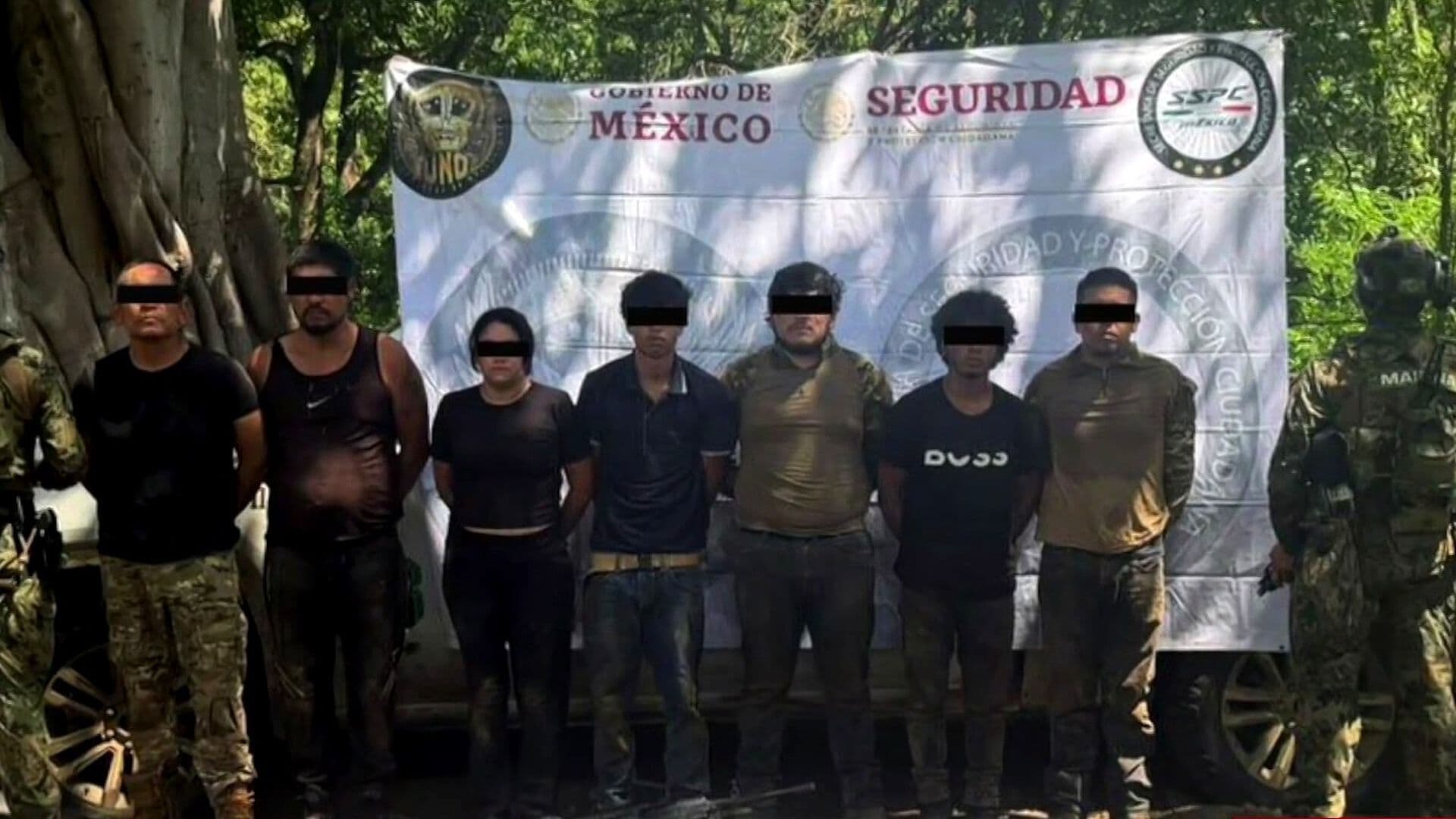 Detienen a Nueve Presuntos Integrantes de una Facción del Cártel de Sinaloa tras Enfrentamiento