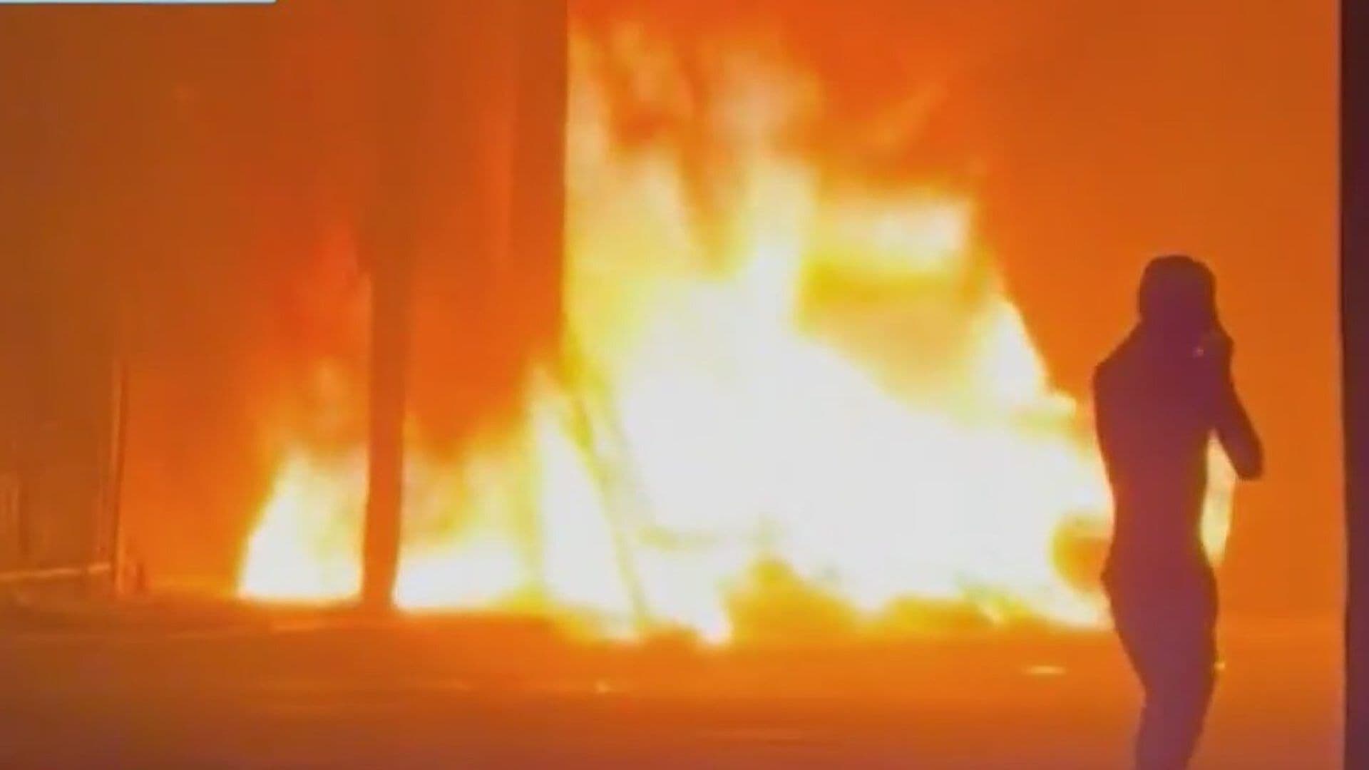 Movilización por Incendio en Basurero en Col. Industrial en Monterrey