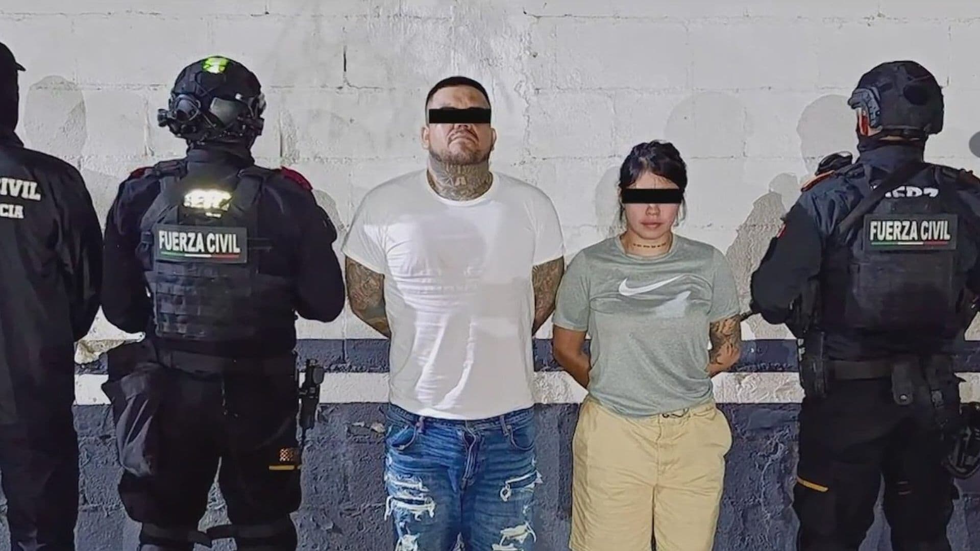 Capturan en Operativo a Pareja en Guadalupe, Nuevo León