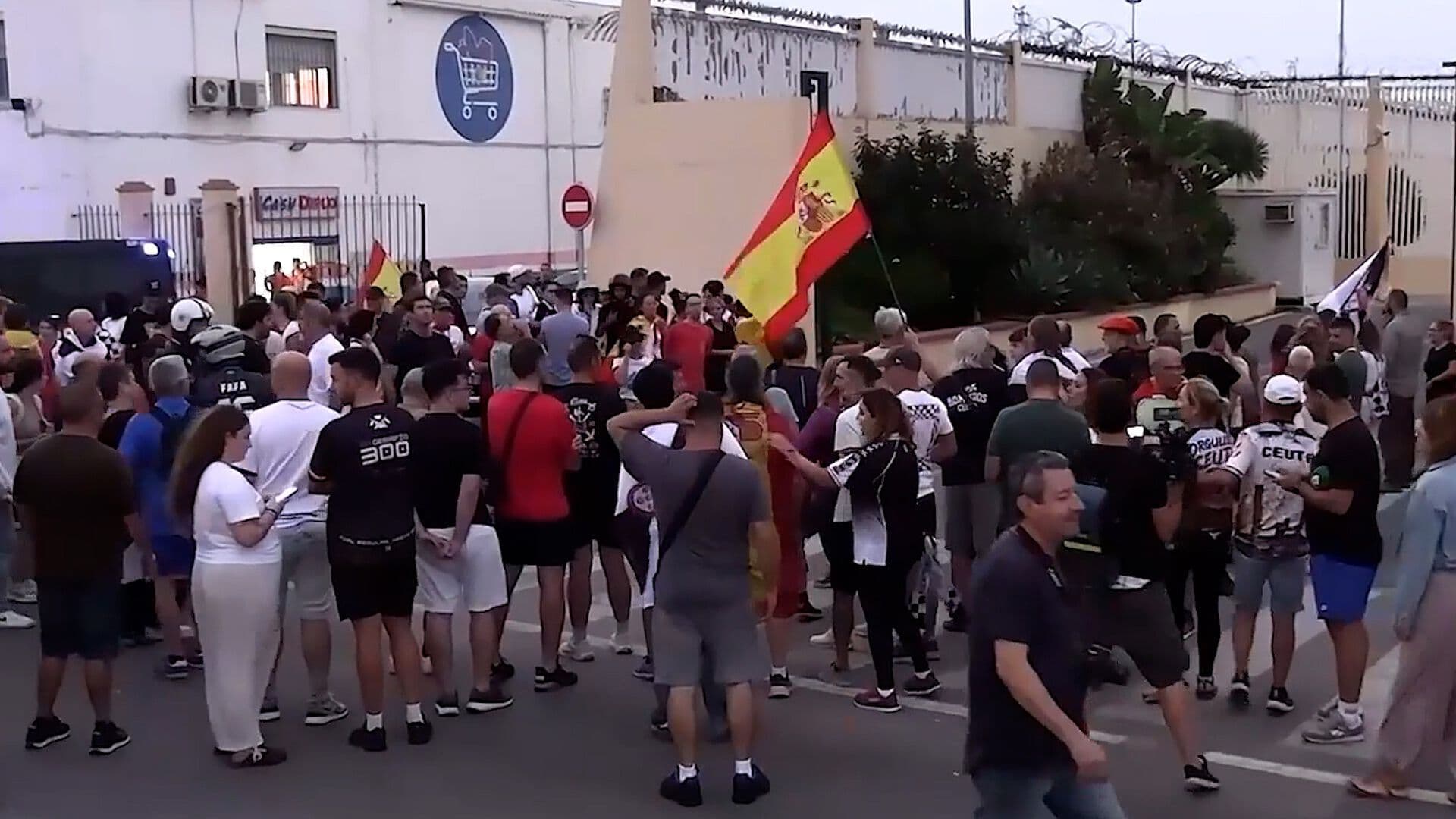 Protestan los Residentes de Ceuta