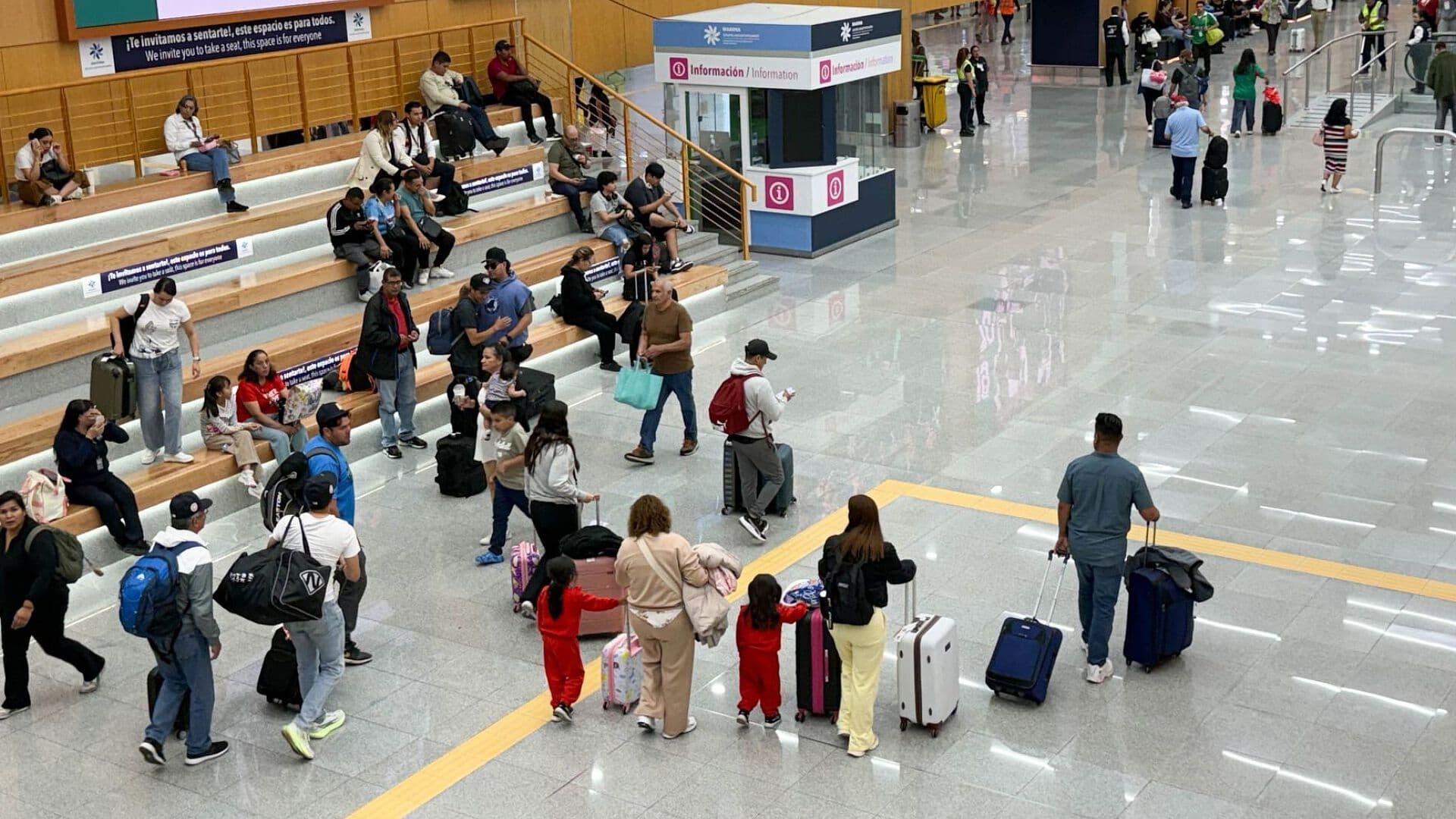 AICM Recomienda Verificar Vuelos a Destinos del Pacífico por Huracán Polo