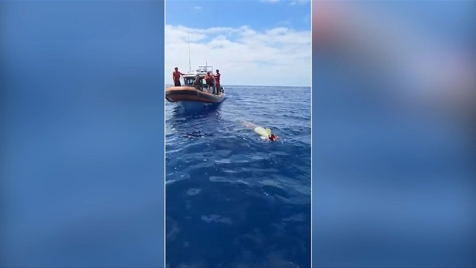 Semar Entrega a EUA Torpedo Extraviado Hallado por Pescadores en Ensenada