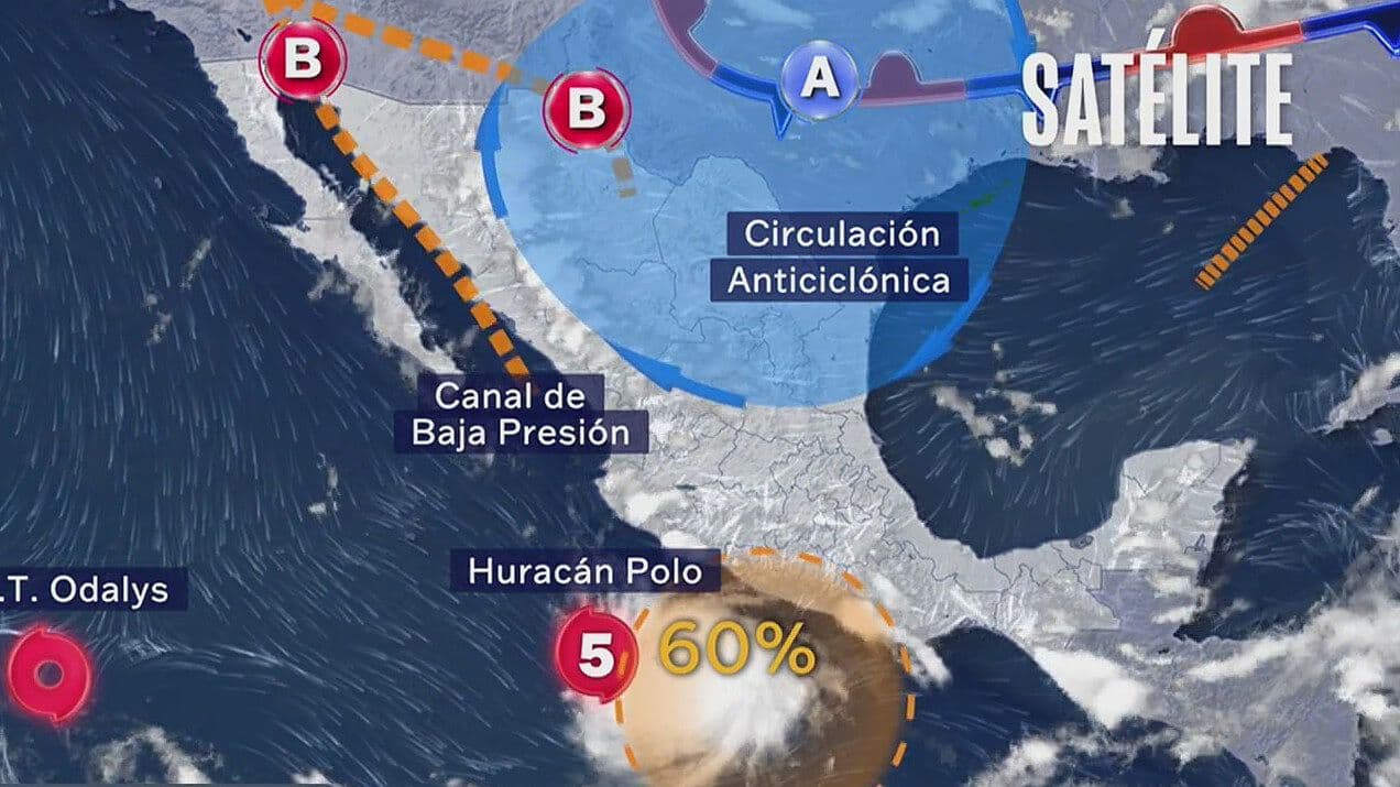 Polo Ya es Huracán Categoría 5: Así sus Efectos en Colima