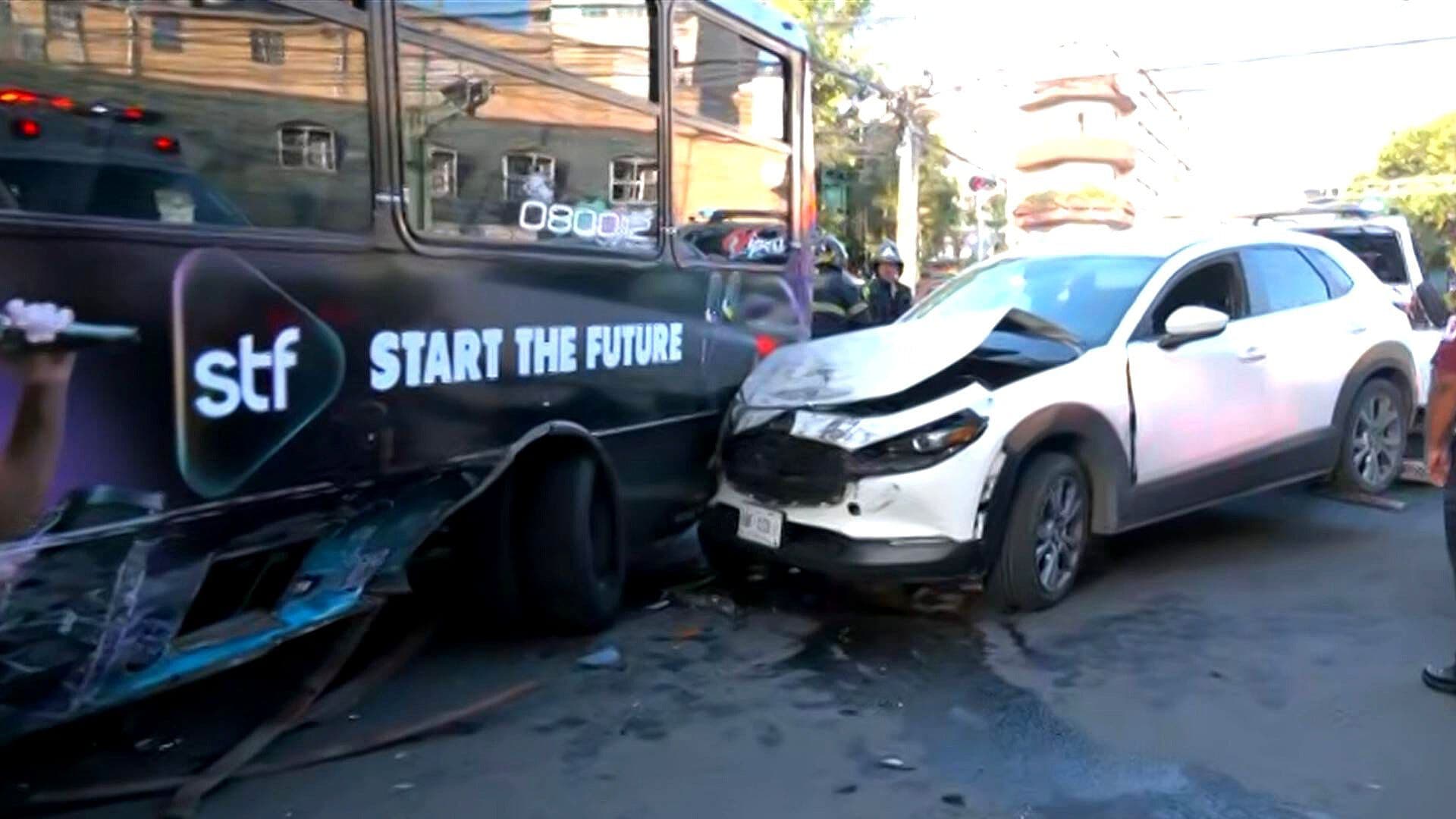 Choque en Colonia Del Valle, CDMX, Deja Una Persona Lesionada