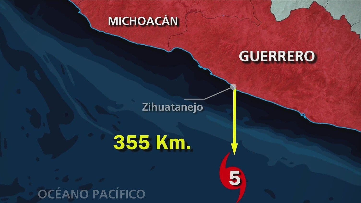 Datos Importantes del Huracán Polo: Analizan Tener Categoría 6 en Escala Saffir-Simpson