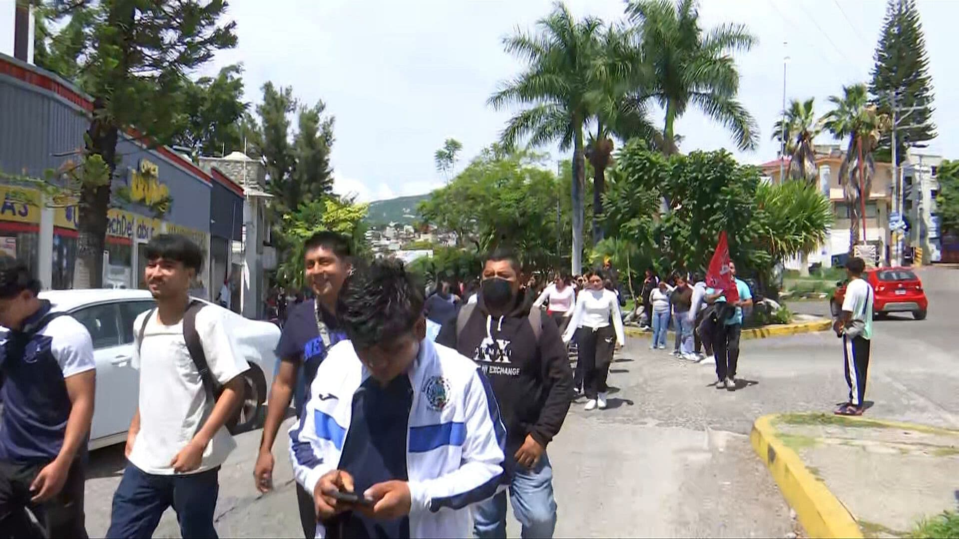 Movilizaciones en Chilpancingo a 12 años de la Desaparición de Normalistas de Ayotzinapa