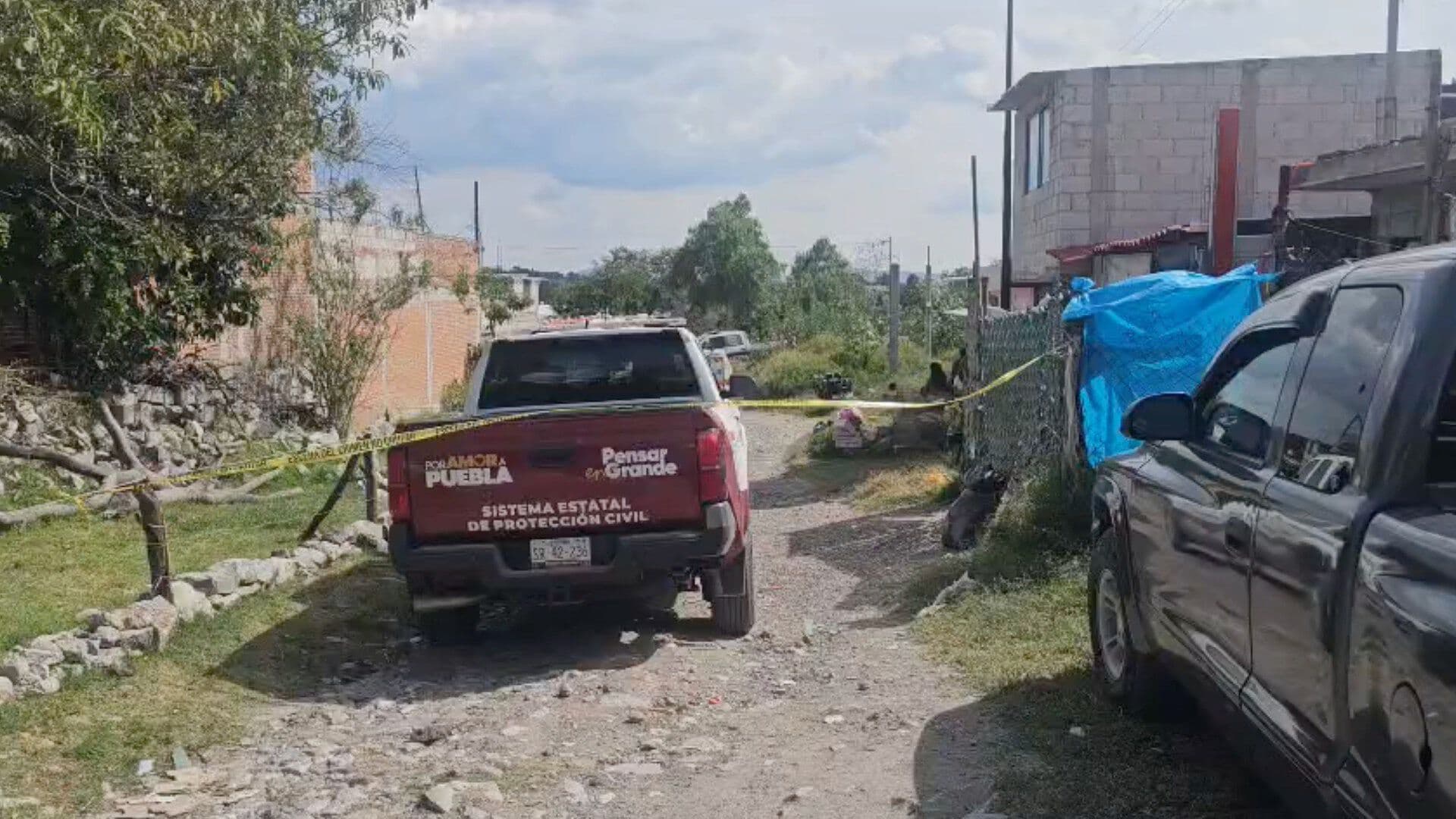 Hallazgo Cuerpo Joven Hugo Alejandro Muerto en Colonia Lomas de San Miguel Puebla