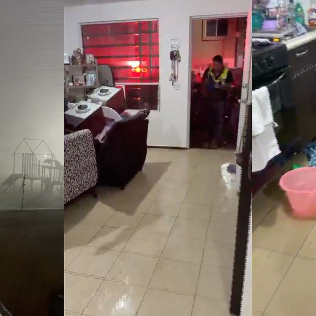 La Fuerza de la Lluvia y el Viento Causaron Daños en Viviendas en Puebla