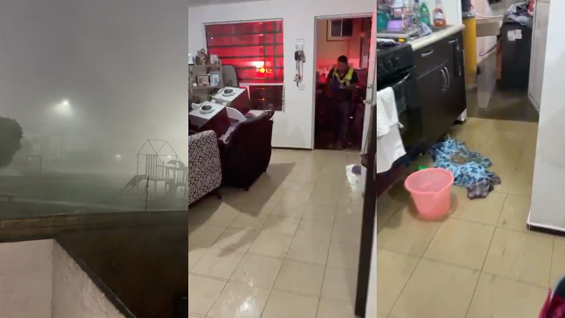 Afectaciones por Lluvia y Viento en Fraccionamiento San Agustín III Cuautlancingo Puebla