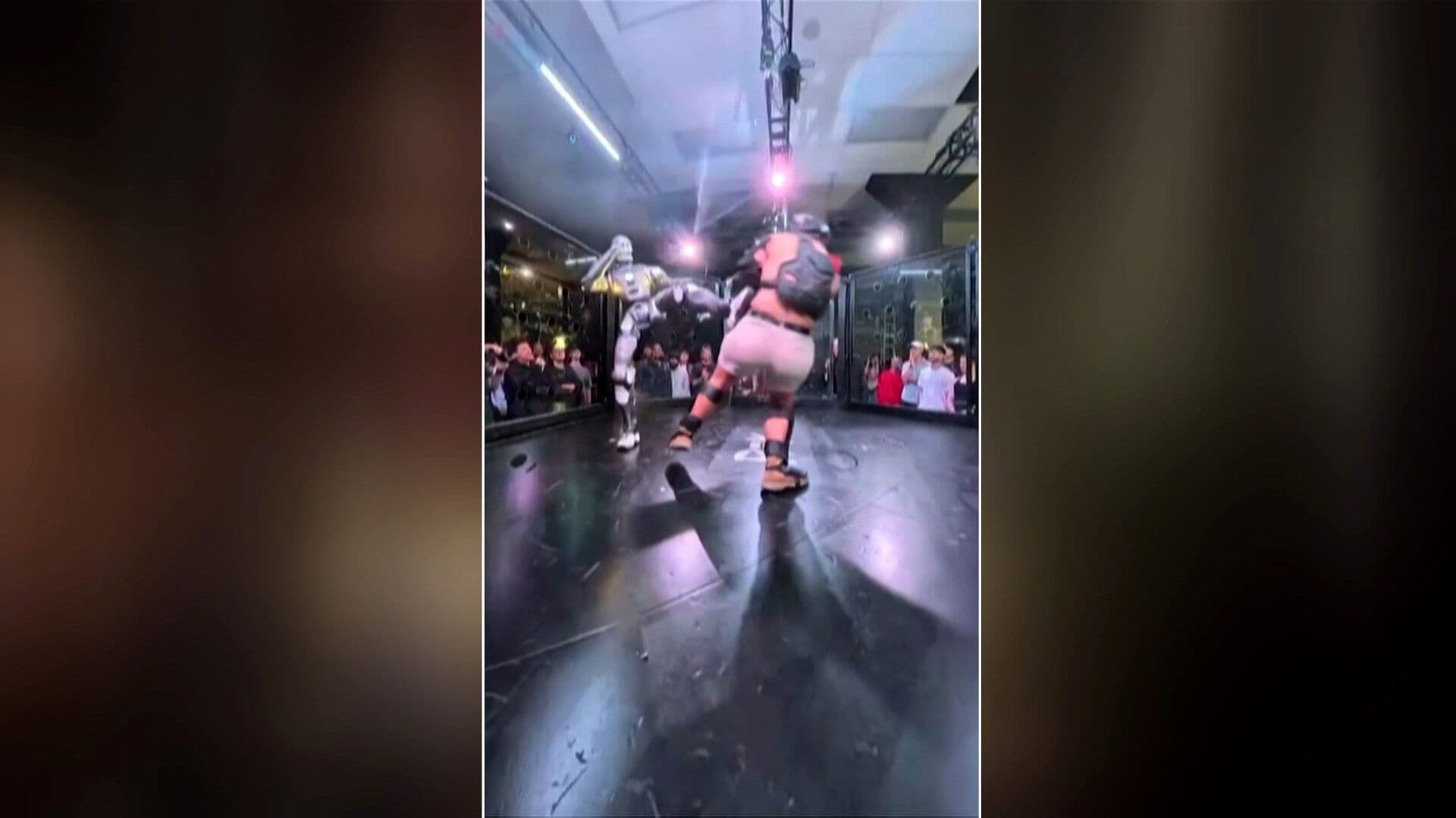 Video: Primera Pelea Humano vs Robot Humanoide Causa Asombro