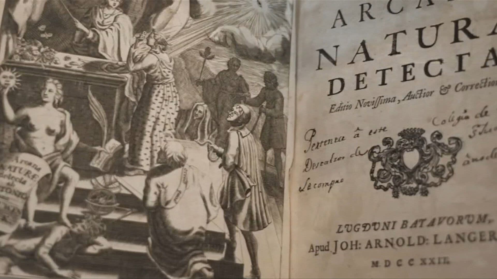 Hallan en la Biblioteca Nacional de México Un Texto del Padre de la Microscopía