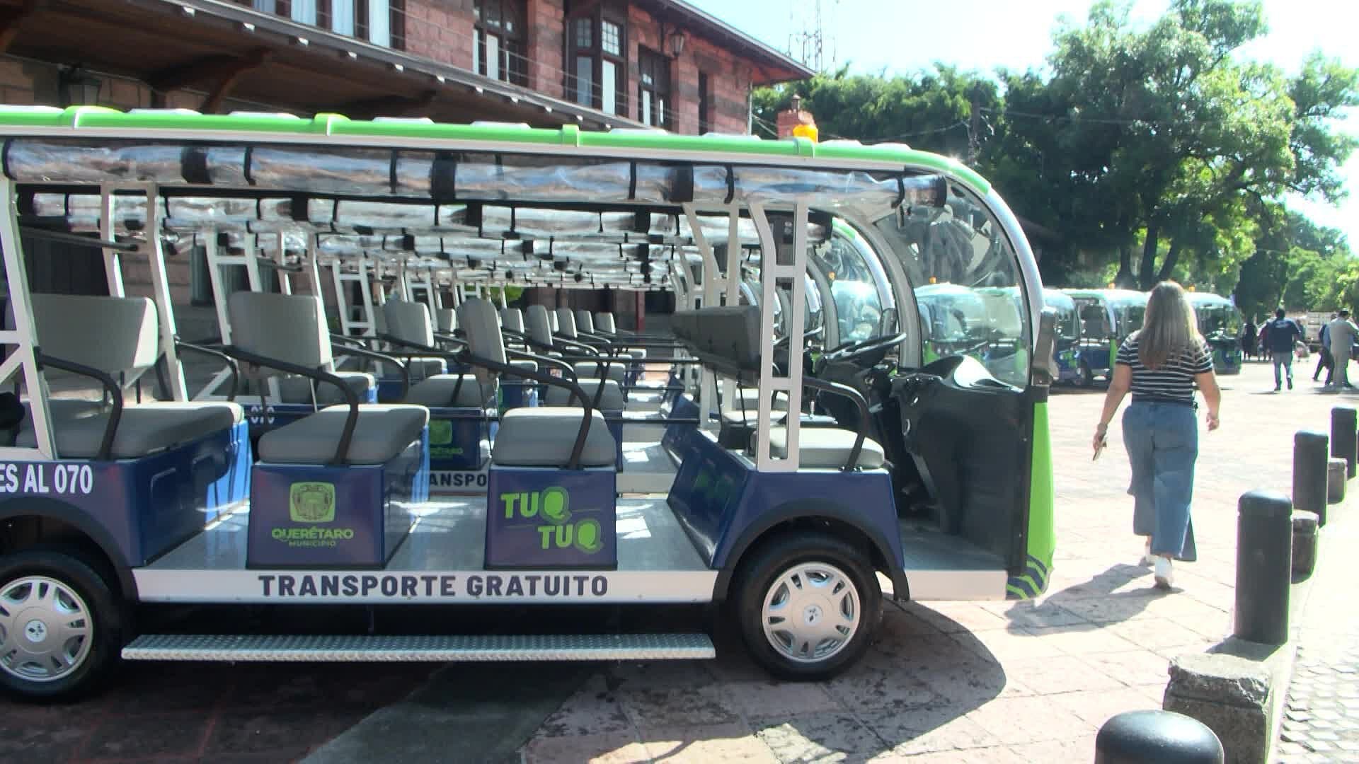 Transporte Eléctrico del Centro Histórico Suma 13 Mil 500 Usuarios en 11 Días