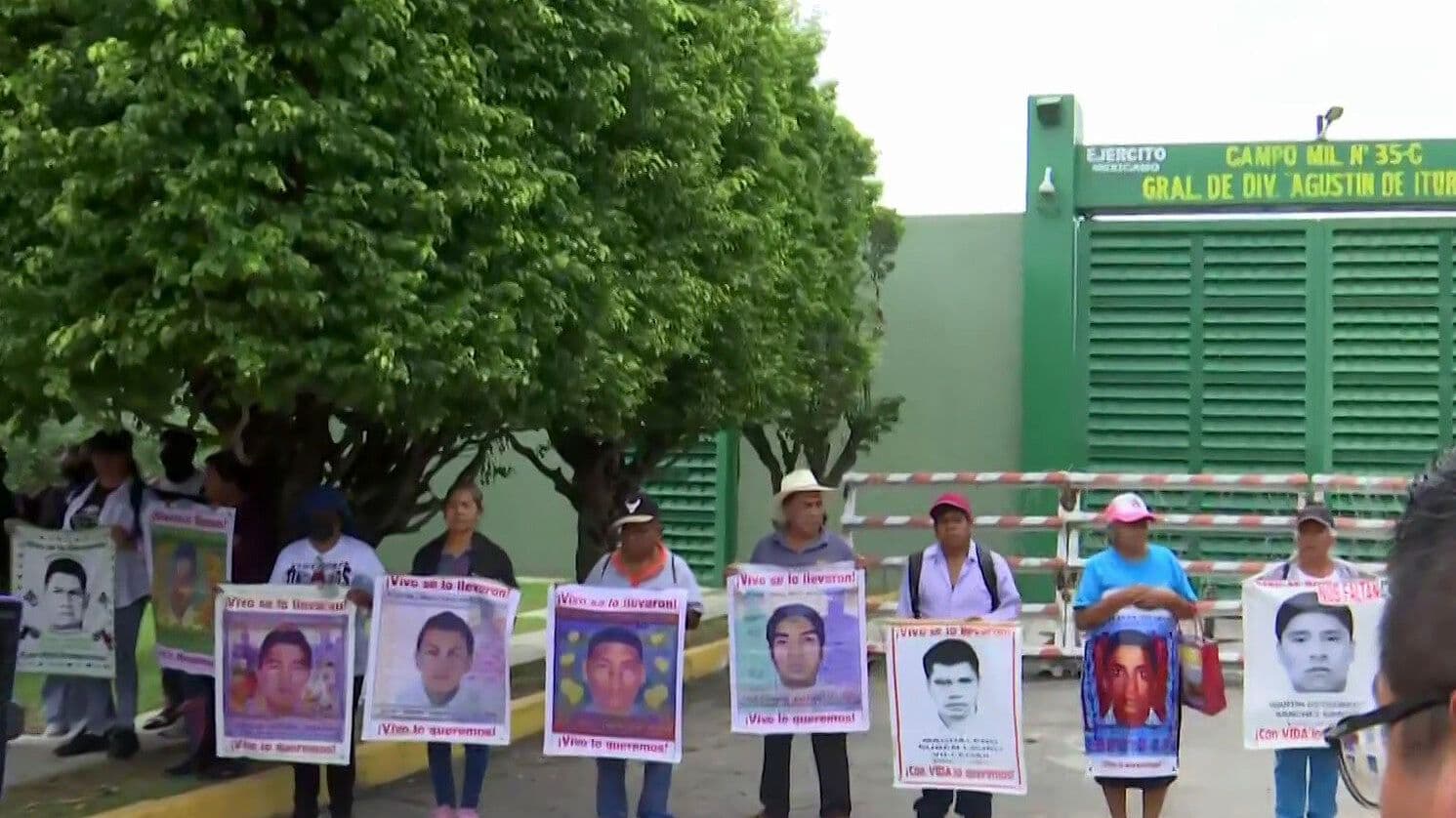 Normalistas de Ayotzinapa Llegan a Iguala a 12 Años de la Desaparición de los 43