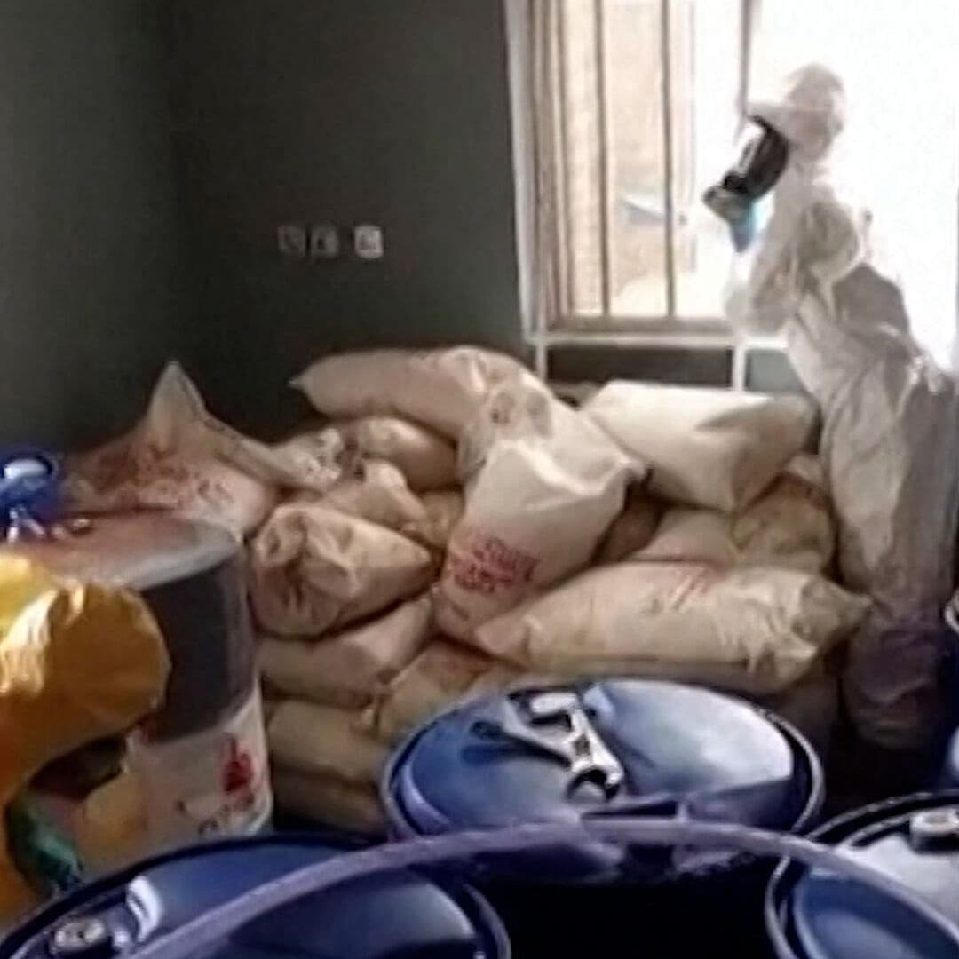 Desmantelan Laboratorio de Drogas en Nigeria