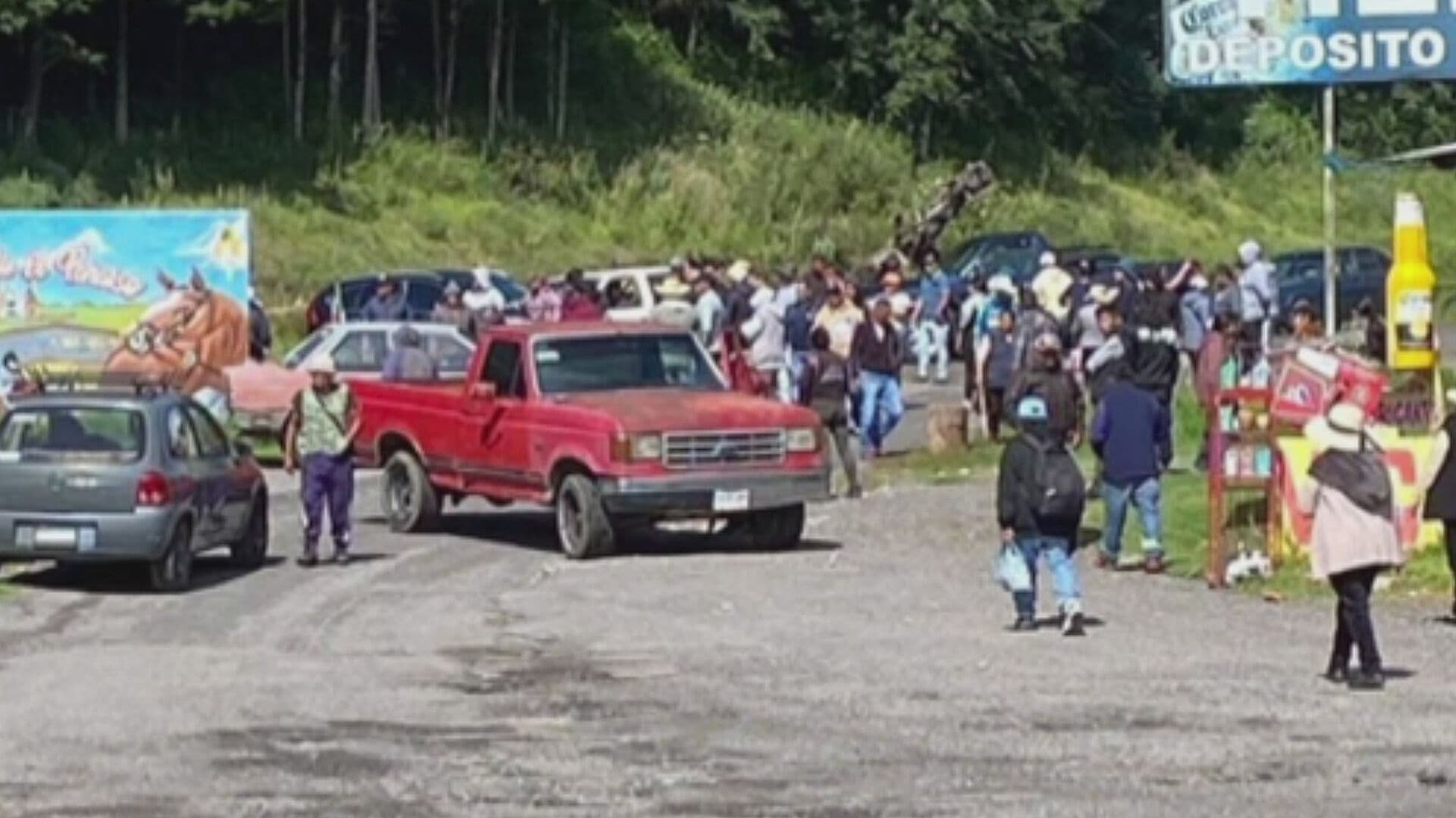 Bloquean la Carretera La Maquesa- Tenango