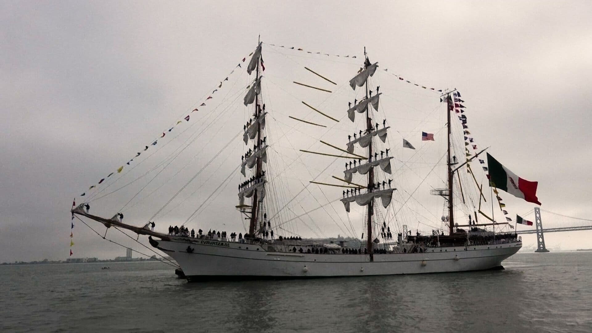 El Buque Mexicano ARM Cuauhtémoc Llegó a San Francisco