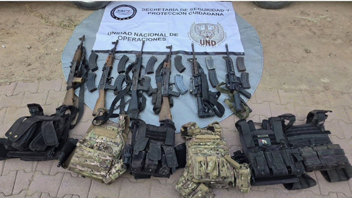 Refuerzan Seguridad en Mazatlán, Sinaloa; Detienen a Ocho Personas Durante Operativos