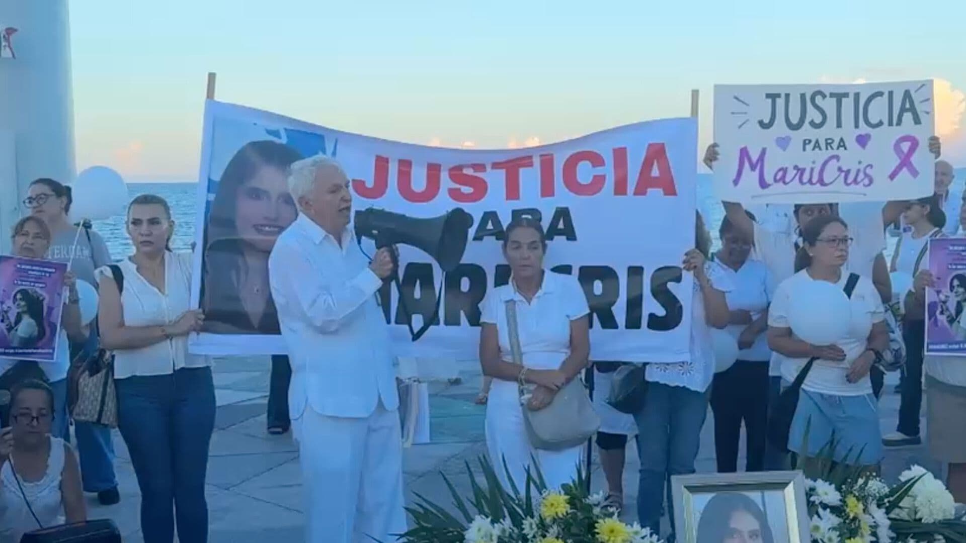 Realizan Marcha para Exigir Justicia por Muerte de María Cristina en Veracruz