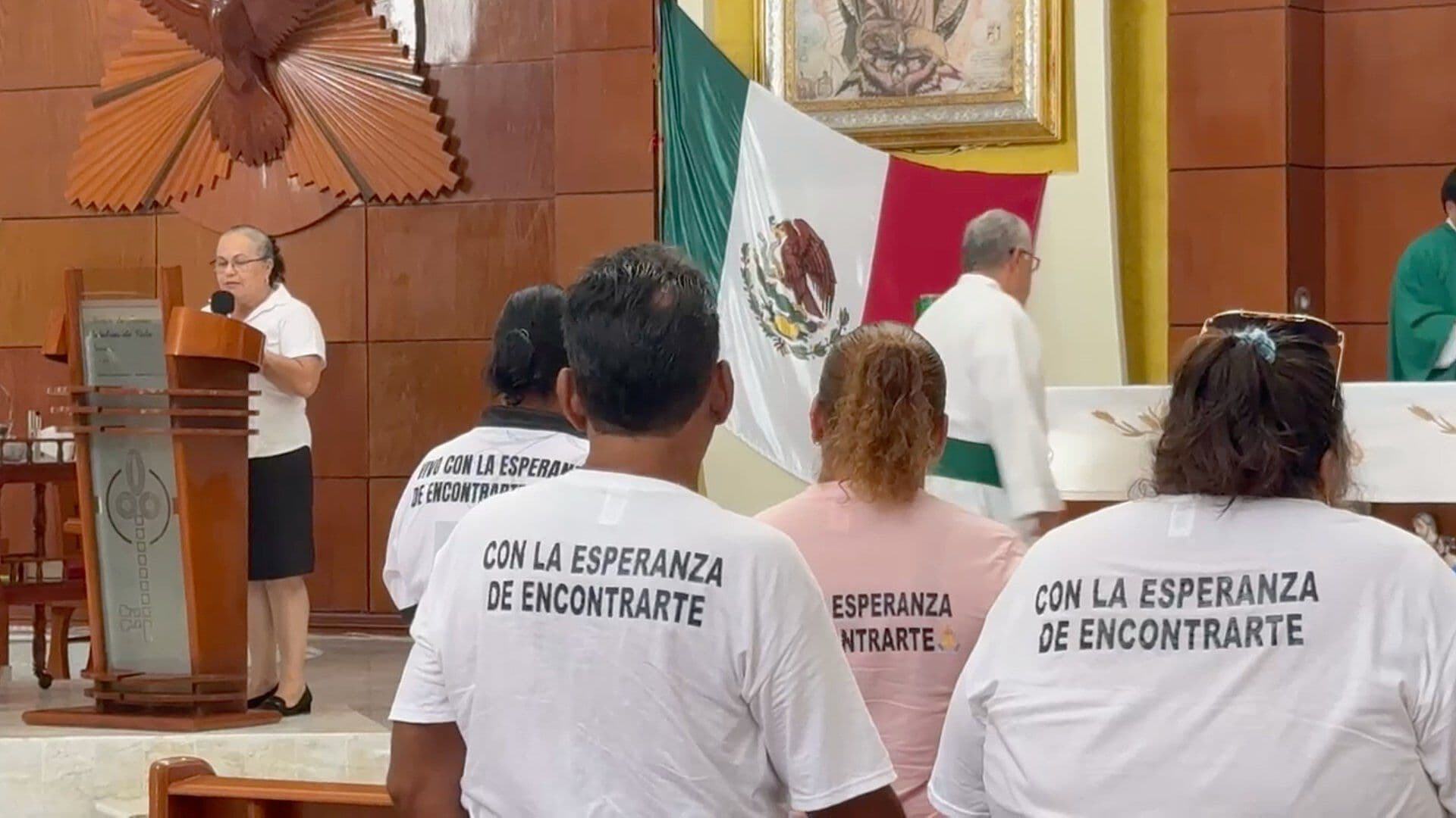 Realizan Misa por Personas Desaparecidas en Coatzacoalcos