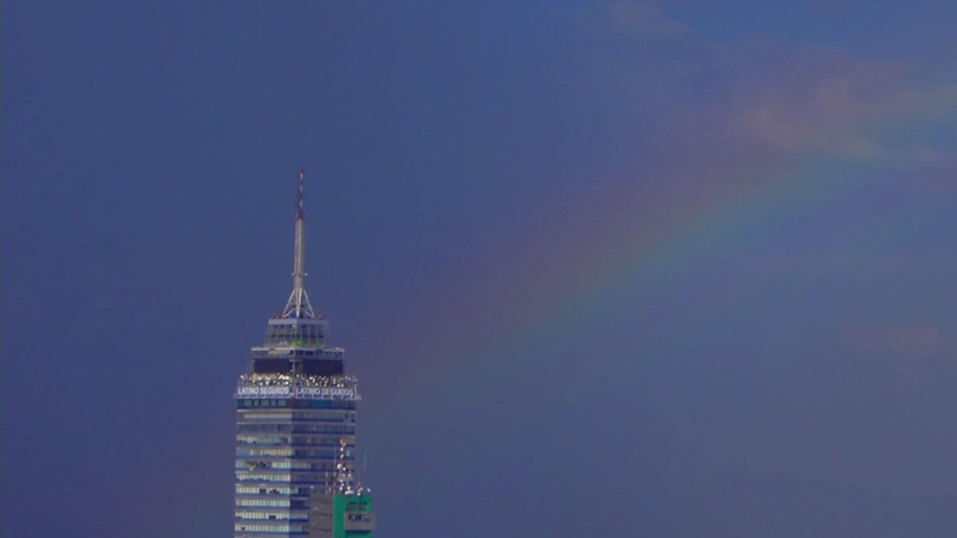 Cámaras de N+ Captan Arcoíris tras Lluvias en Ciudad de México