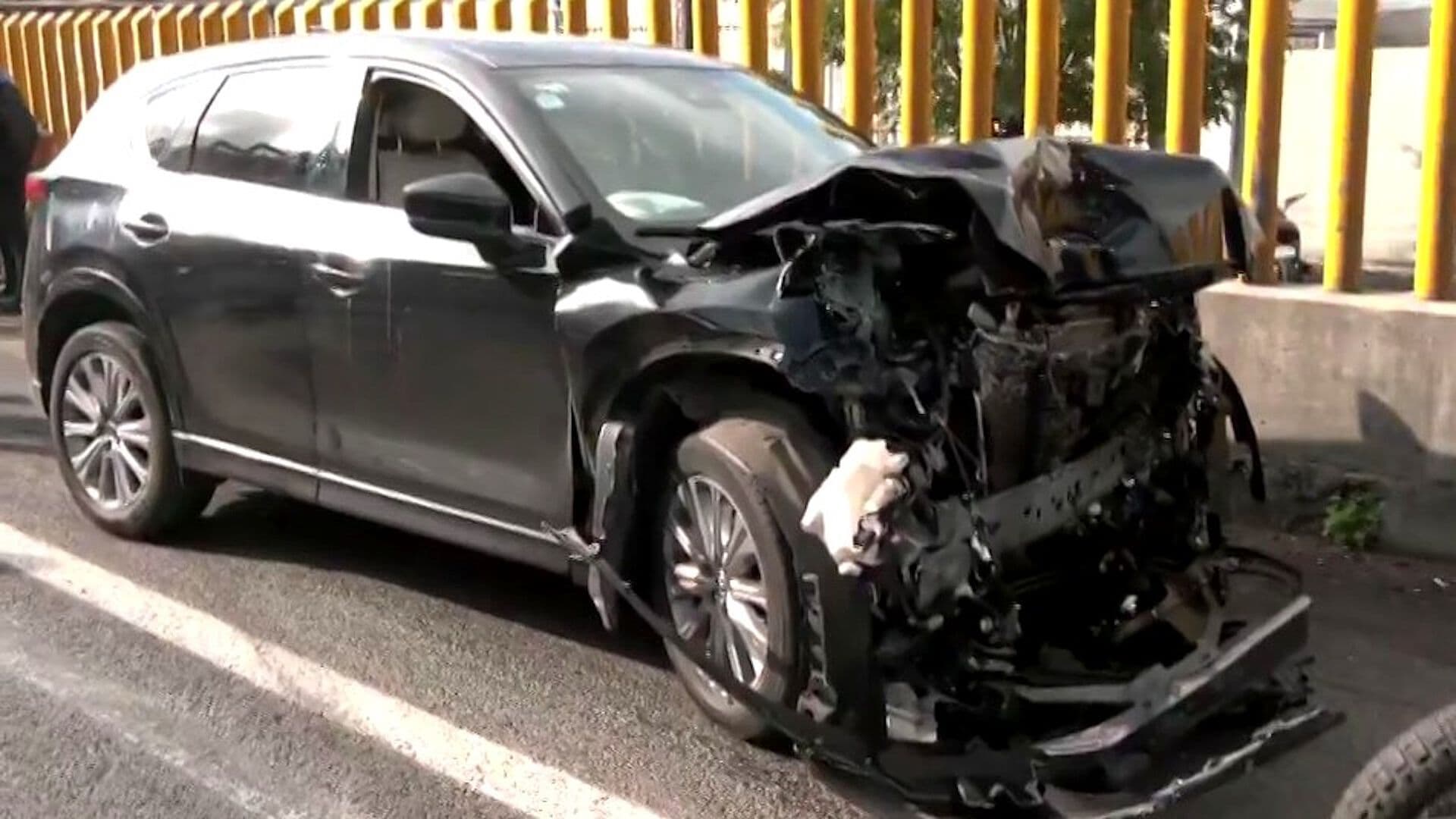 Choque entre Camioneta, Motocicleta y Auto Deja Seis Lesionados en la México-Puebla