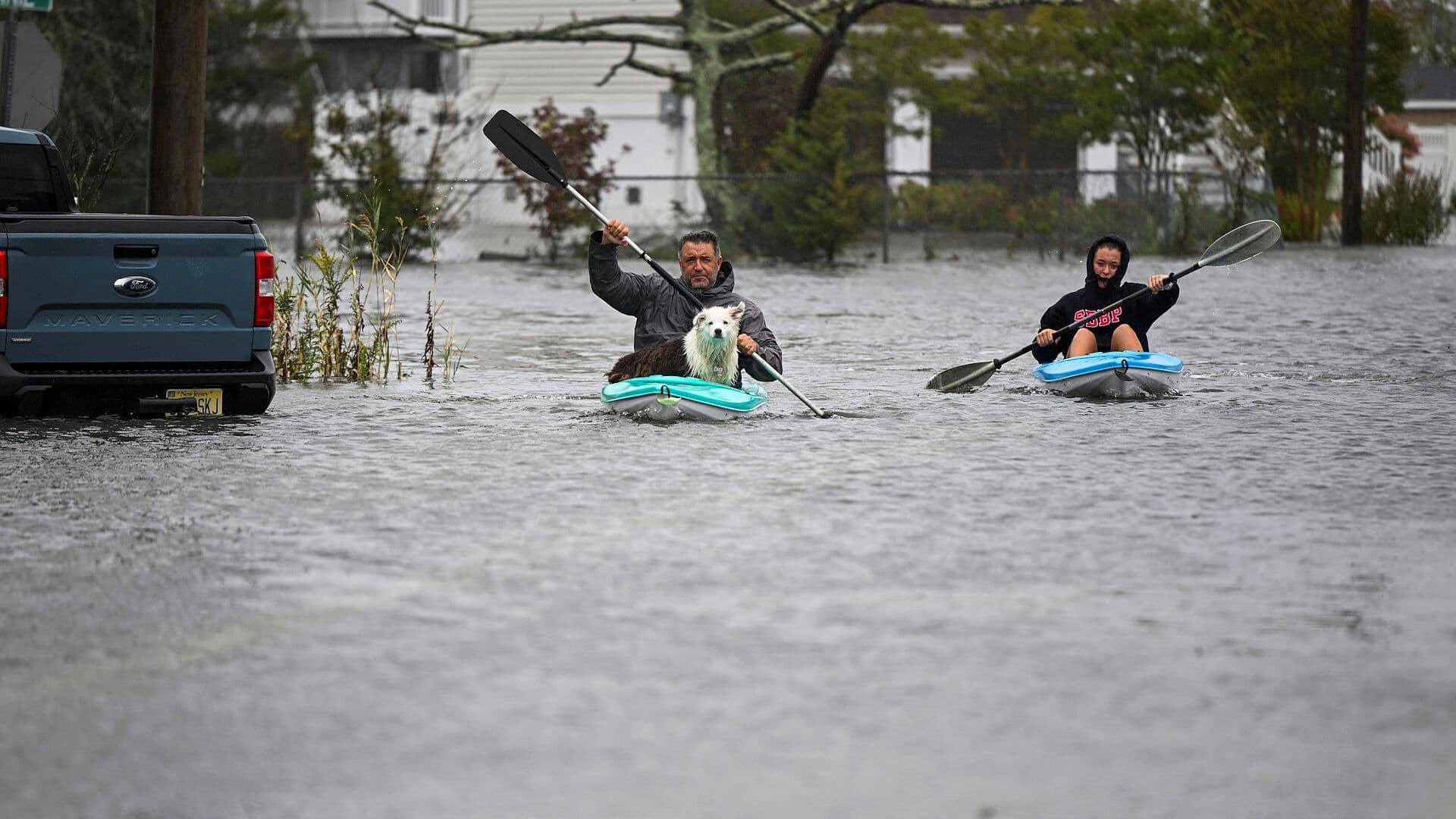 Tormenta Inunda Nueva Jersey