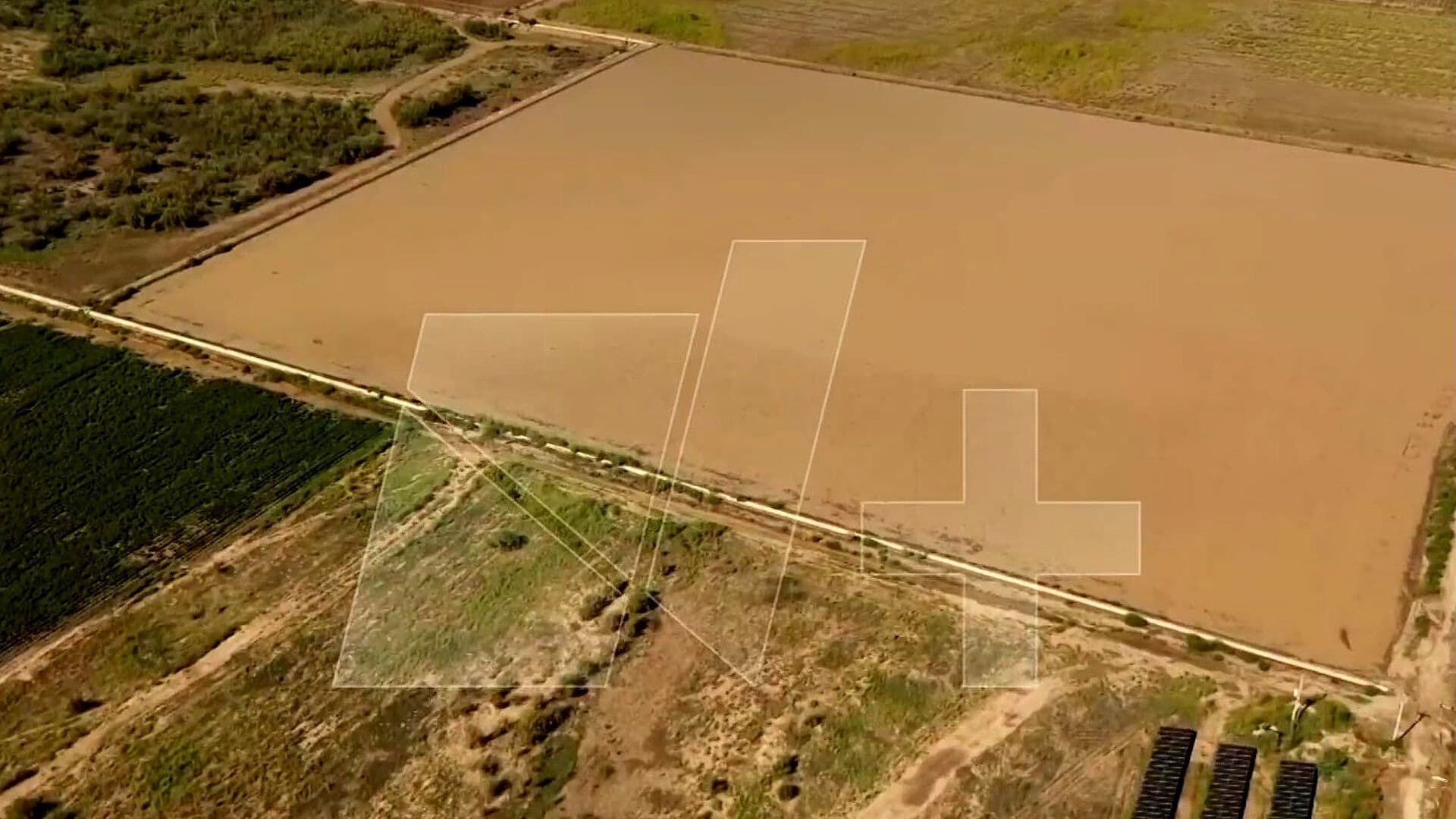 Lluvias Inundan Cultivos de Algodón y Alfalfa en el Valle de Juárez, Chihuahua