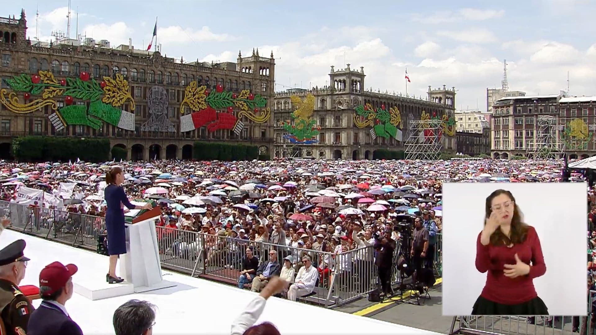 Sheinbaum Reivindicó la Justicia Social y el Gobierno del Pueblo en el Zócalo