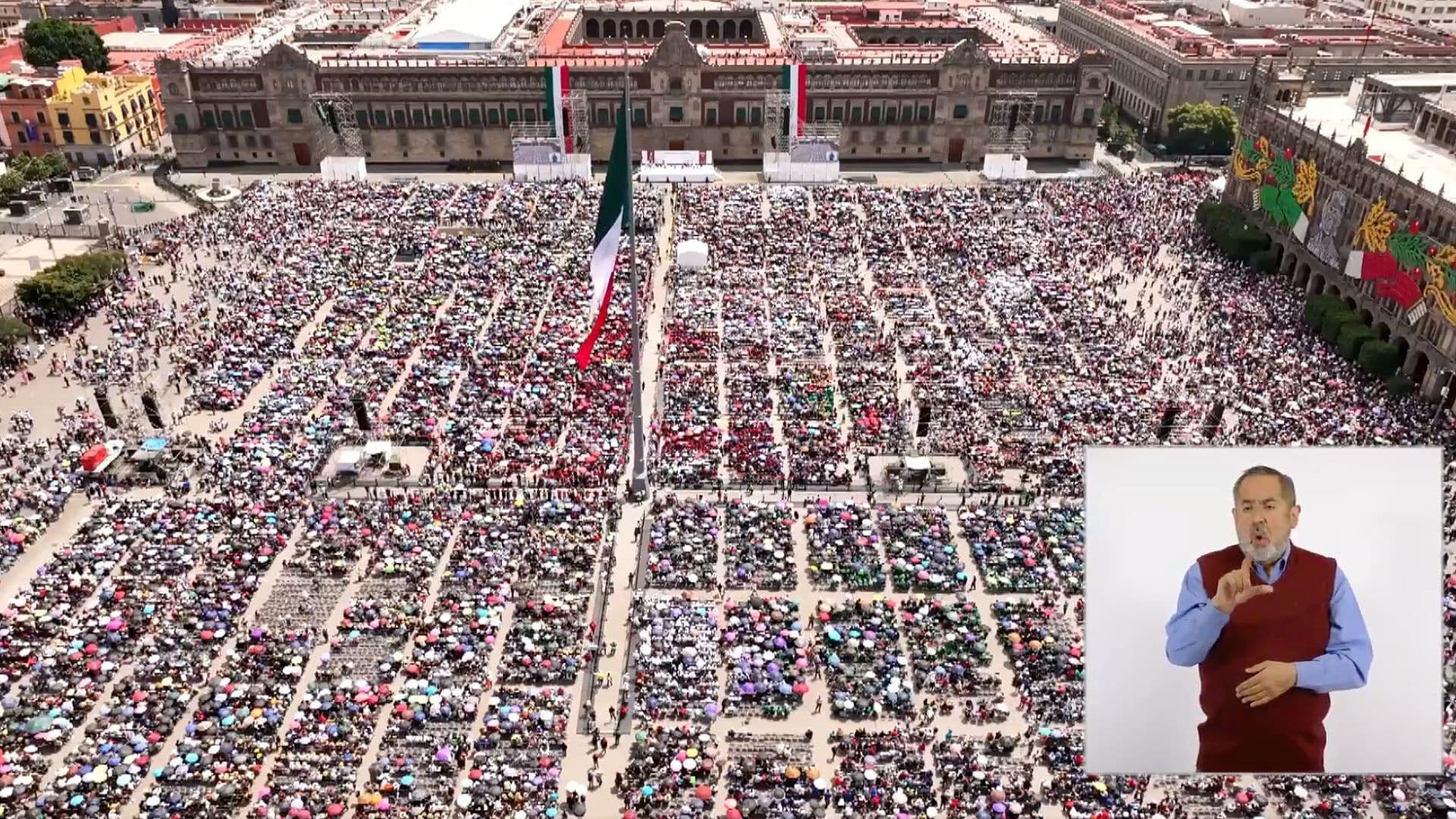 Sheinbaum Destacó Cinco Principios como Guía de su Gobierno Durante Informe en CDMX