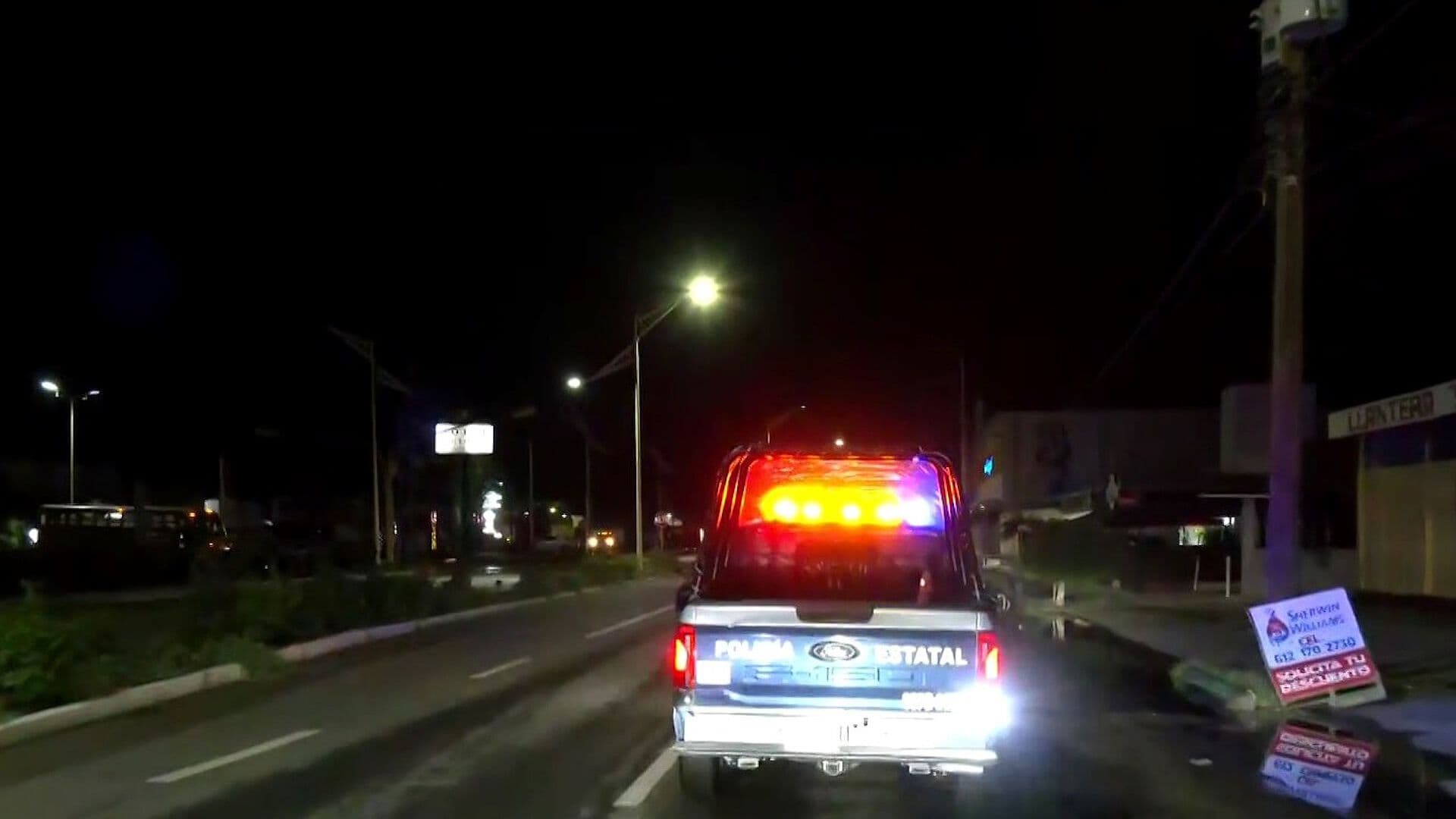 Patrullas Alertaron con Perifoneo a Habitantes de Comondú por Huracán Polo