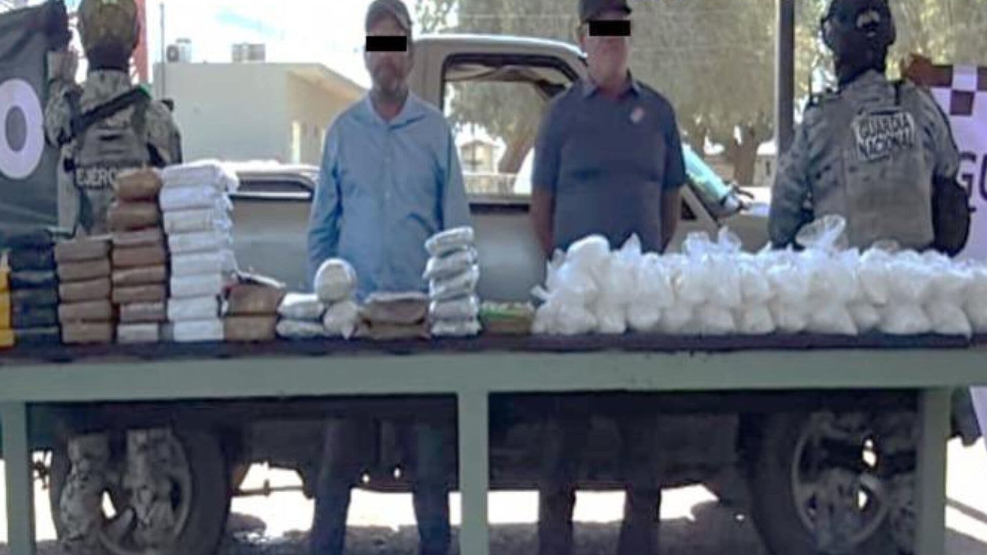 Aseguran 341 Kilos de Drogas en Sonora y Baja California
