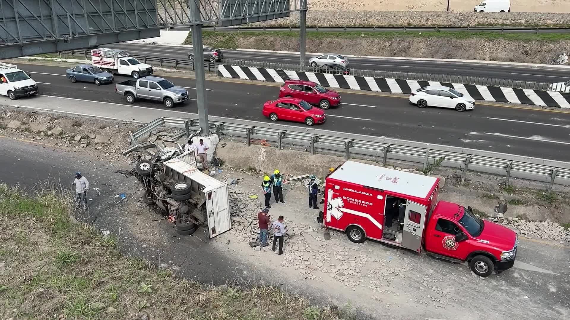 Registran Hasta 12 Hechos de Tránsito Diarios en la Carretera 57 de Querétaro