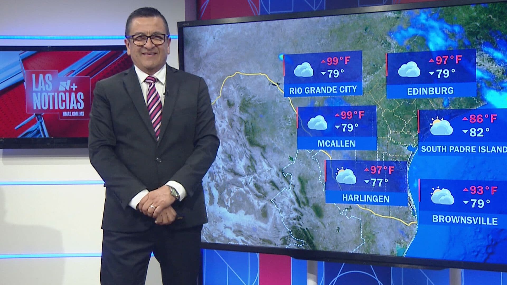 Lluvias en Tamaulipas para este Inicio de Semana; El Clima con Óscar Sobrevilla