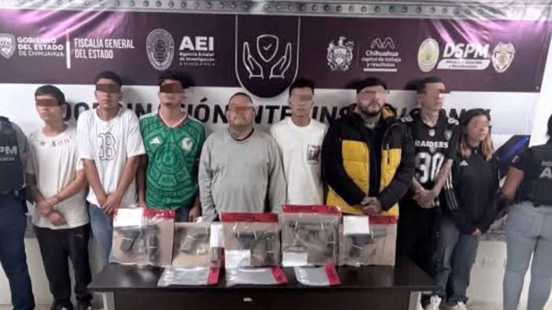 Detienen a Ocho Personas por Presunto Homicidio de Motociclista en Chihuahua