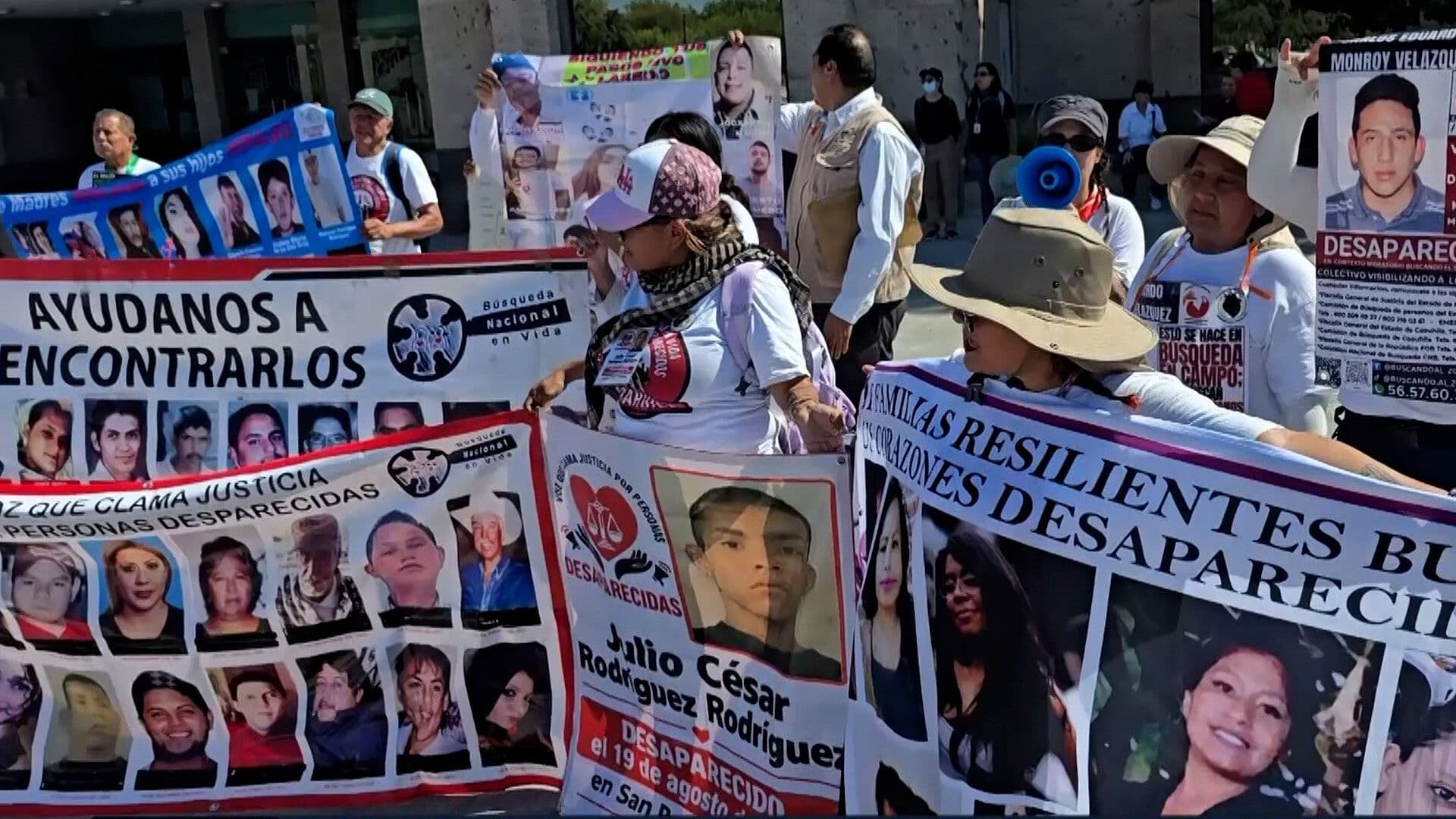Colectivos de Búsqueda Marchan por sus Familiares Desaparecidos en Piedras Negras