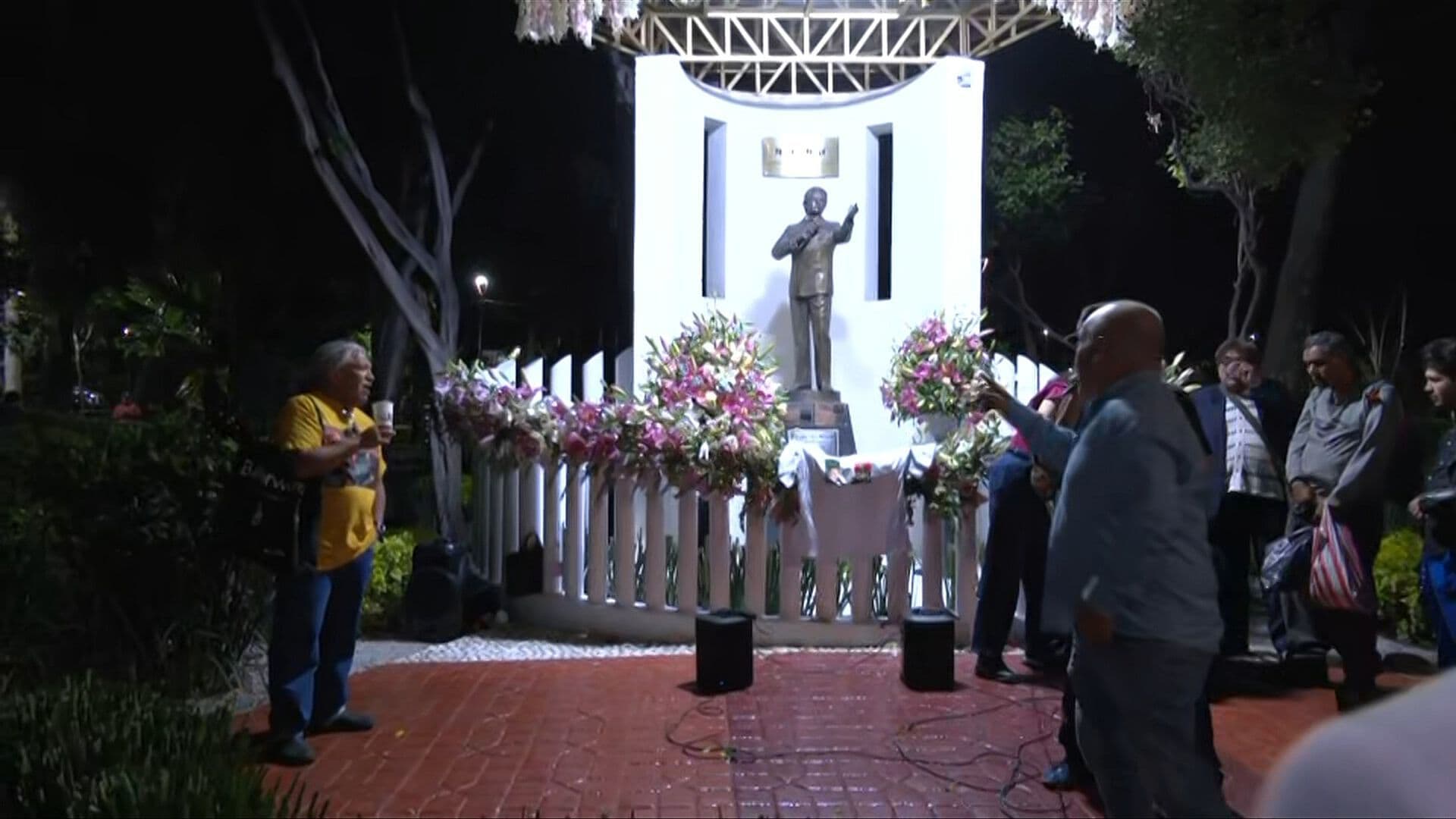 Rinden Homenaje a José José a 7 Años de su Muerte en Parque de la China, Azcapotzalco
