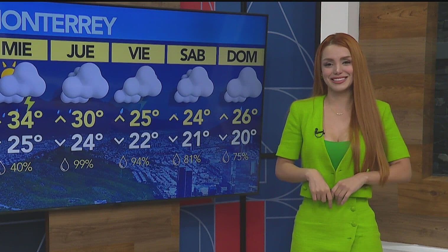 Clima en Nuevo León: Pronóstico con Vanessa Ibarra