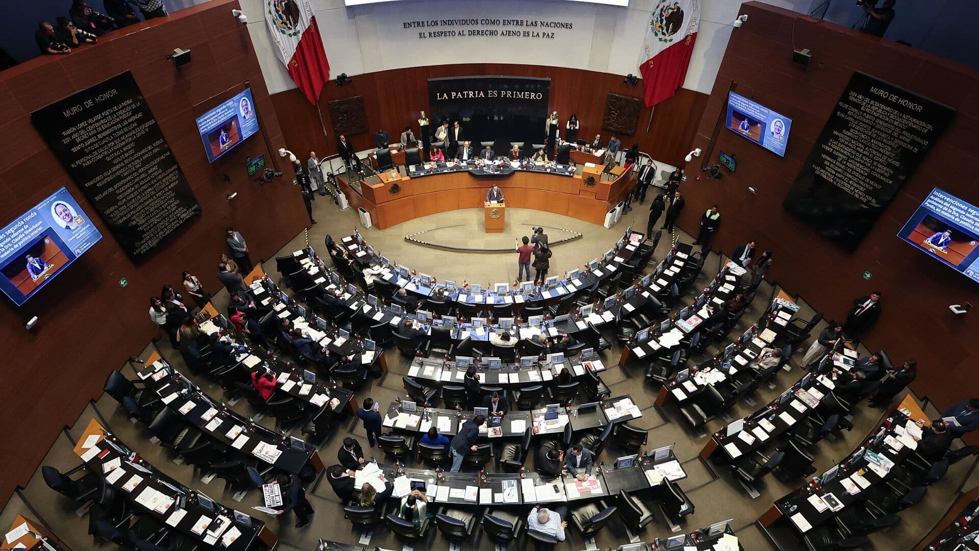 Aprueban en el Senado Ley que Prohibe Doble Nacionalidad para Candidatos a Gubernaturas